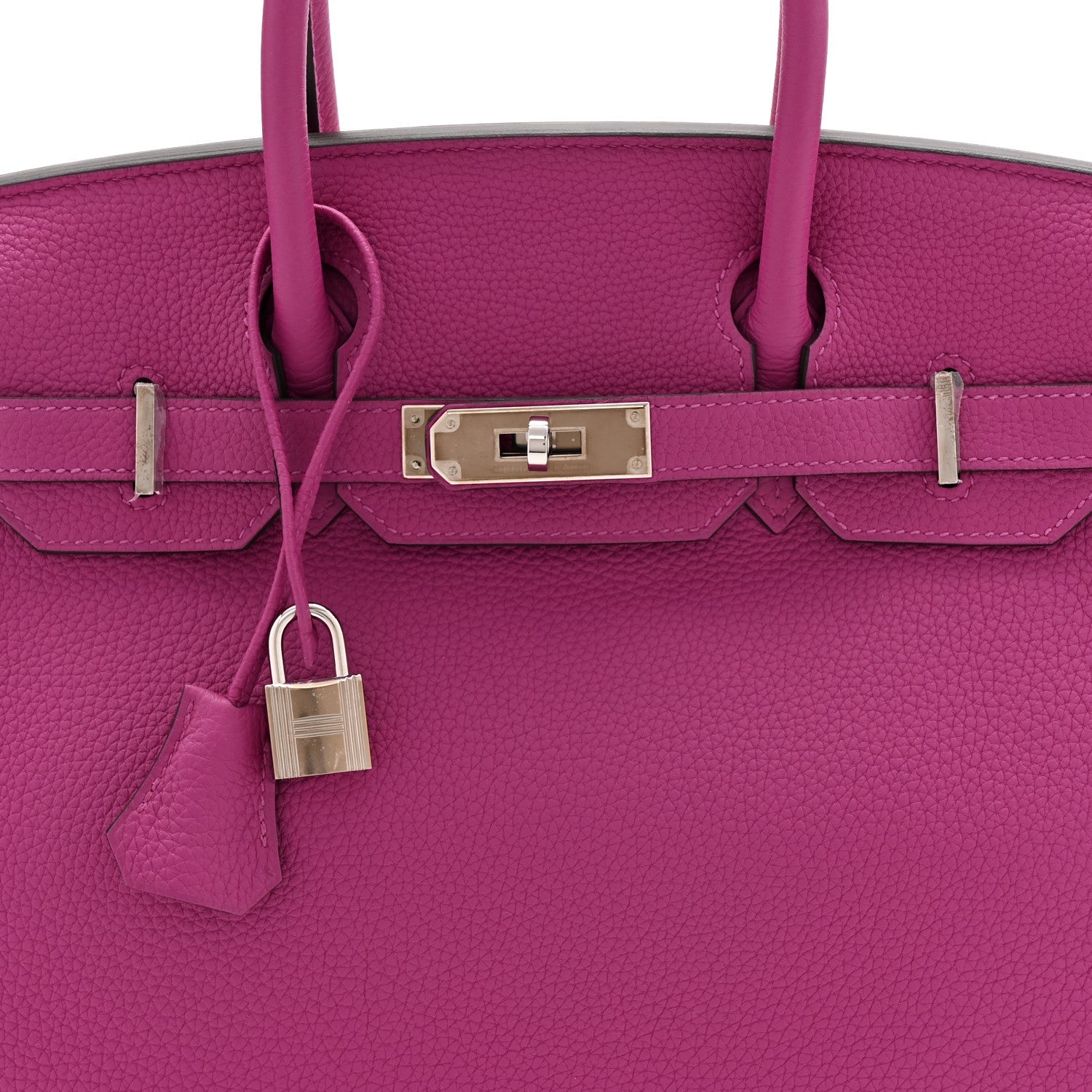 Togo Birkin 30 Rose Pourpre