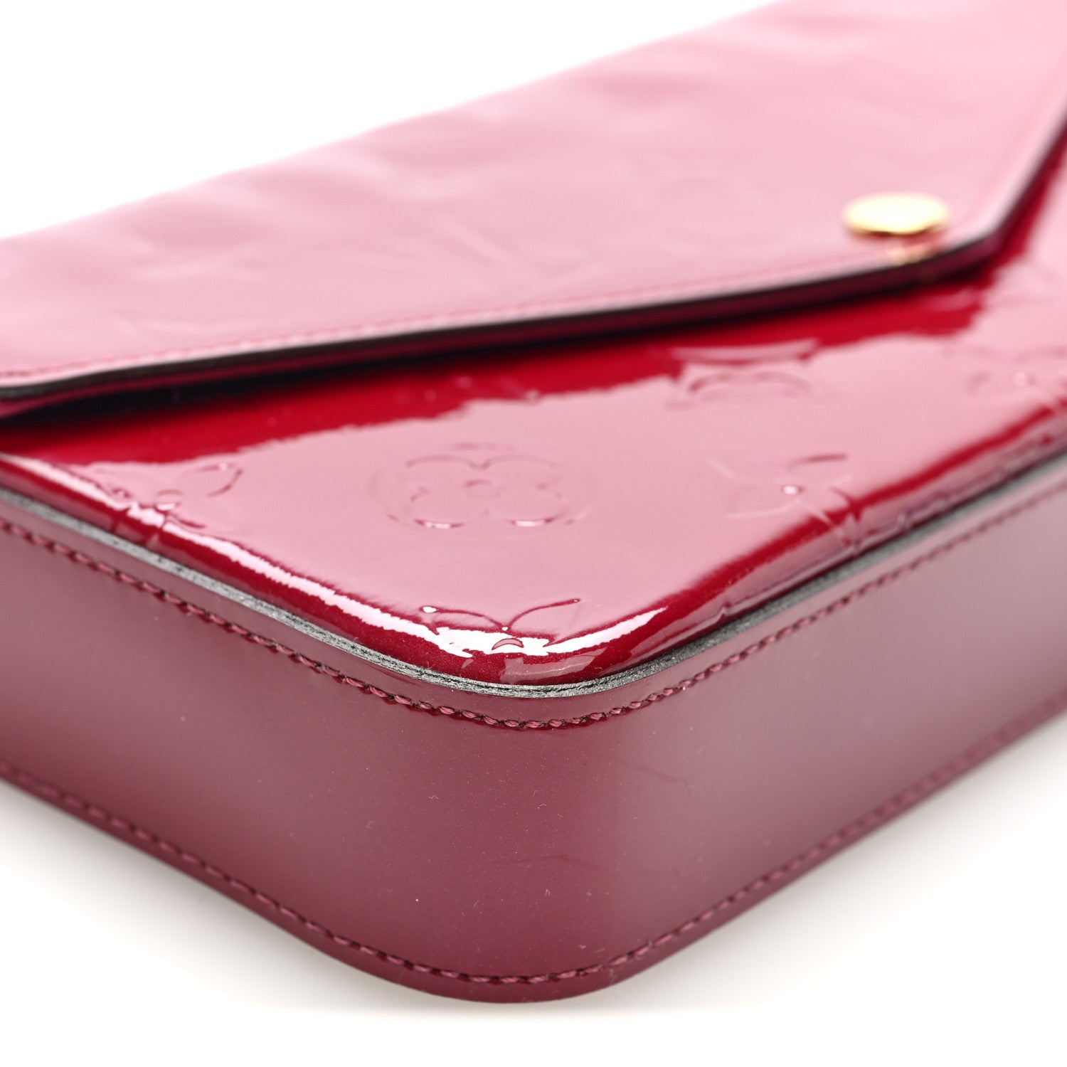 Vernis Felicie Chain Wallet Magenta