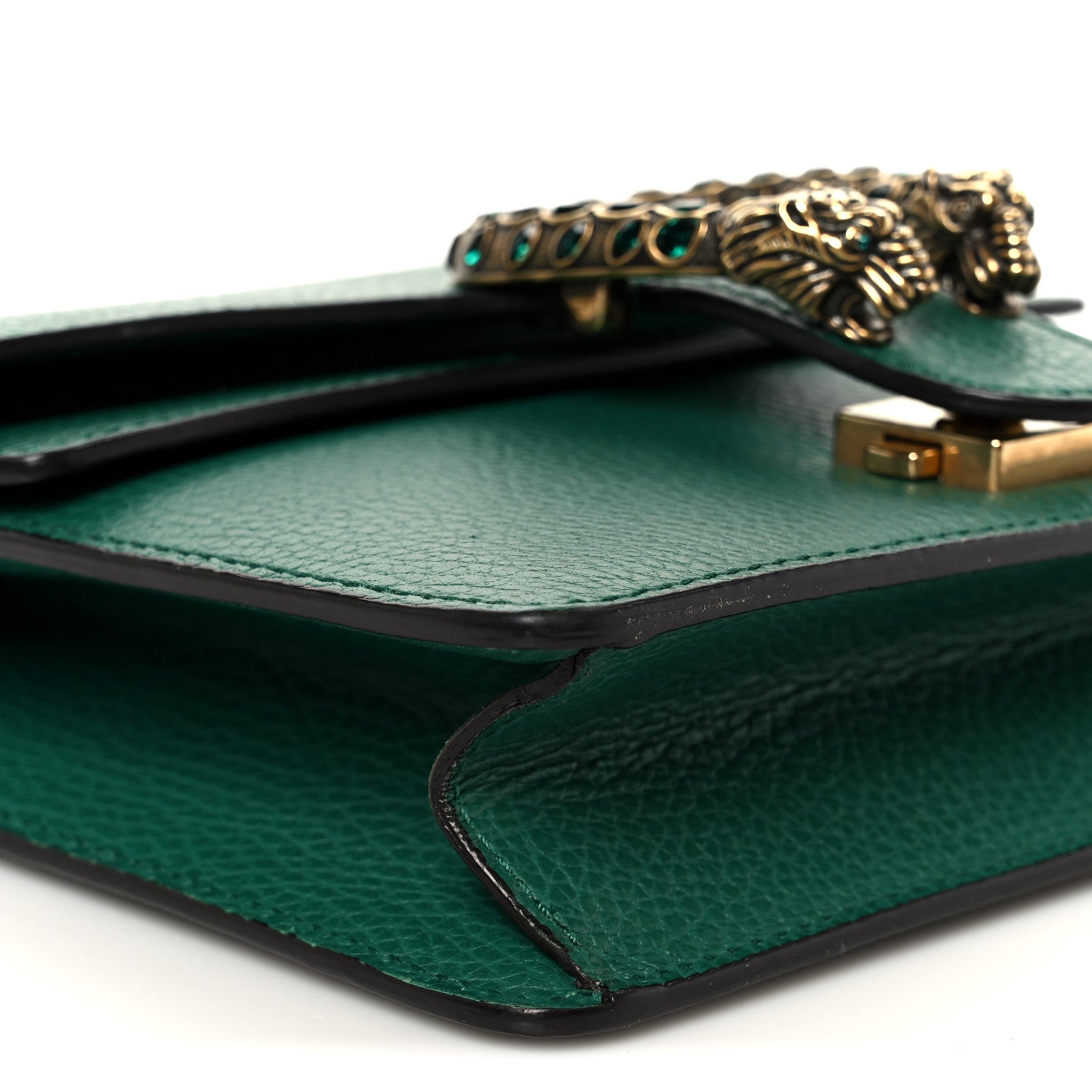 Calfskin Mini Dionysus Shoulder Bag Emerald