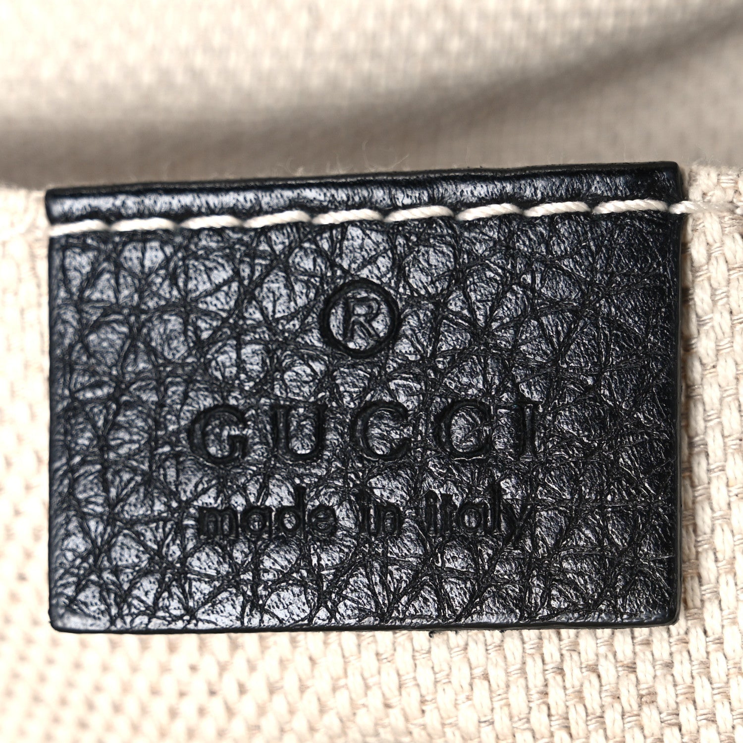 Pebbled Calfskin Small Soho Disco Bag Black