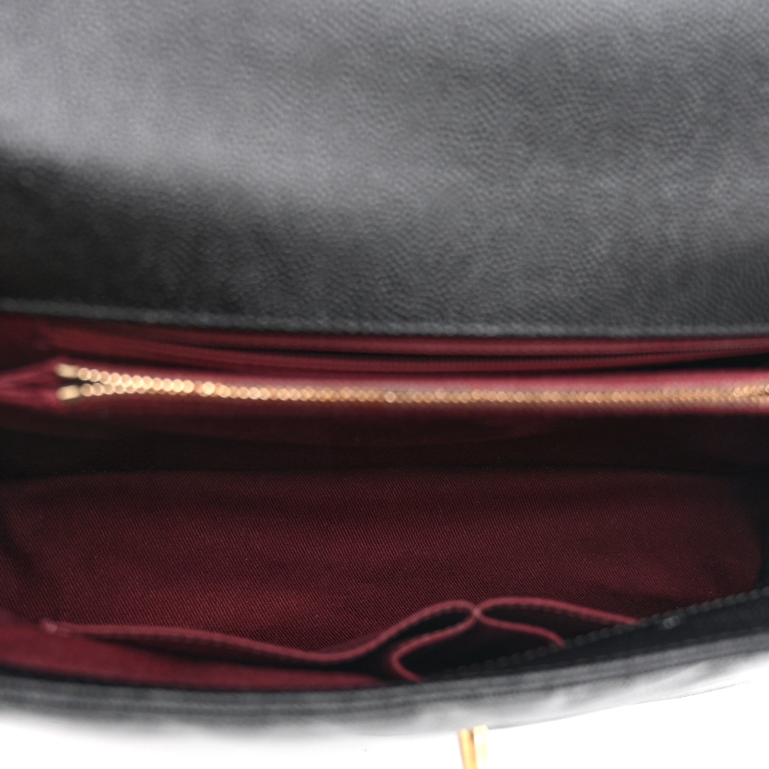 Caviar Chevron Quilted Medium Coco Handle Flap Black