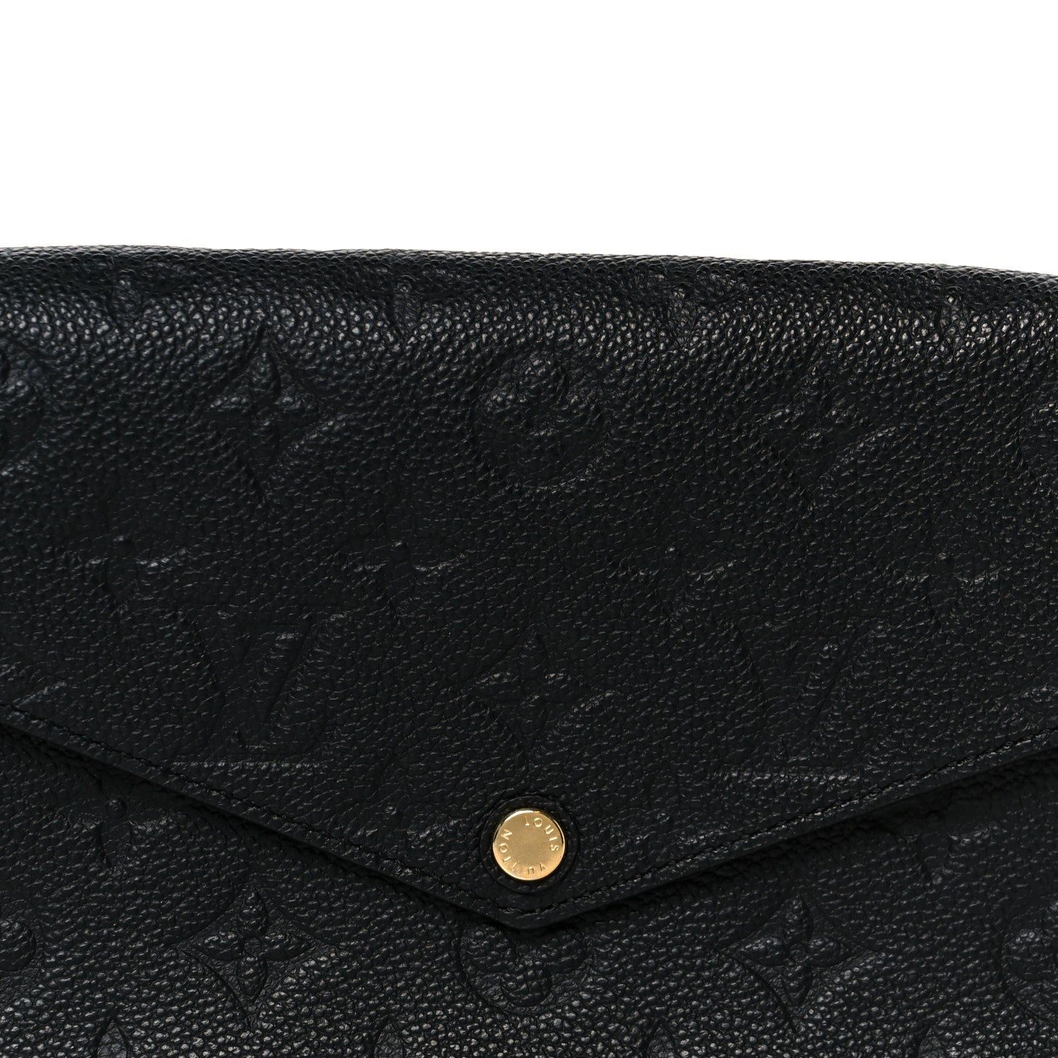 Empreinte Pochette Felicie Chain Wallet Black
