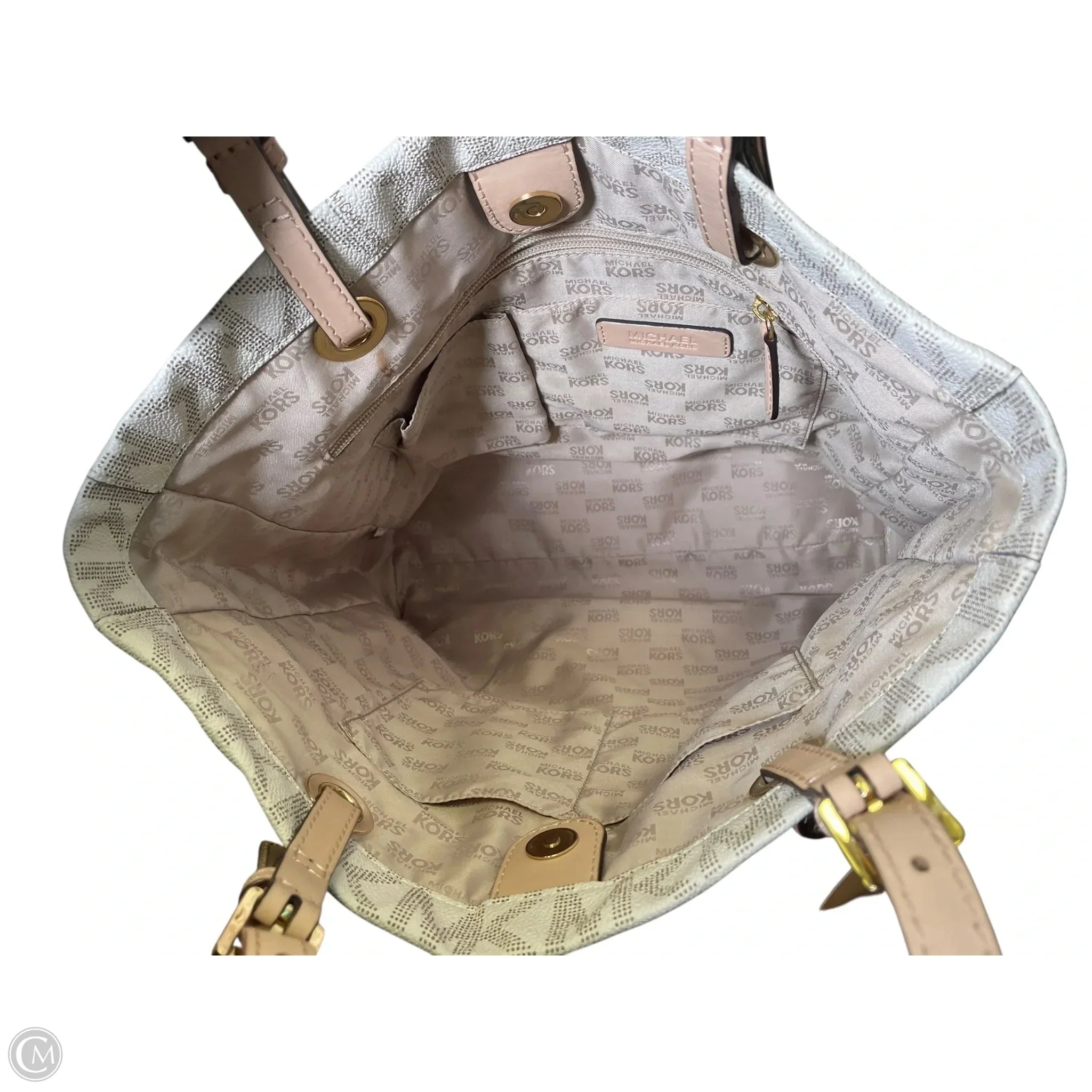 Handbag Designer By Michael Kors, Size: Medium