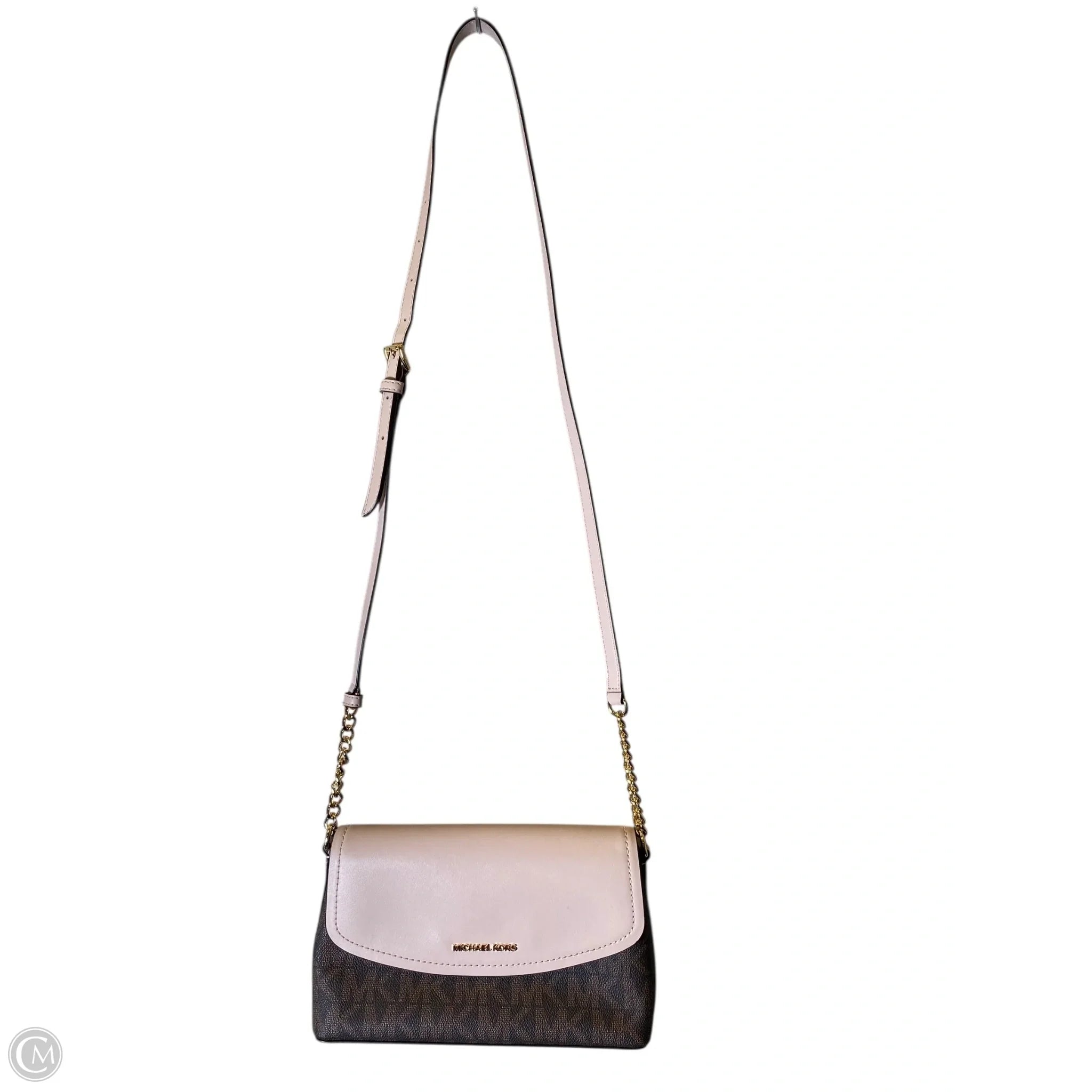 Crossbody Designer By Michael Kors, Size: Medium