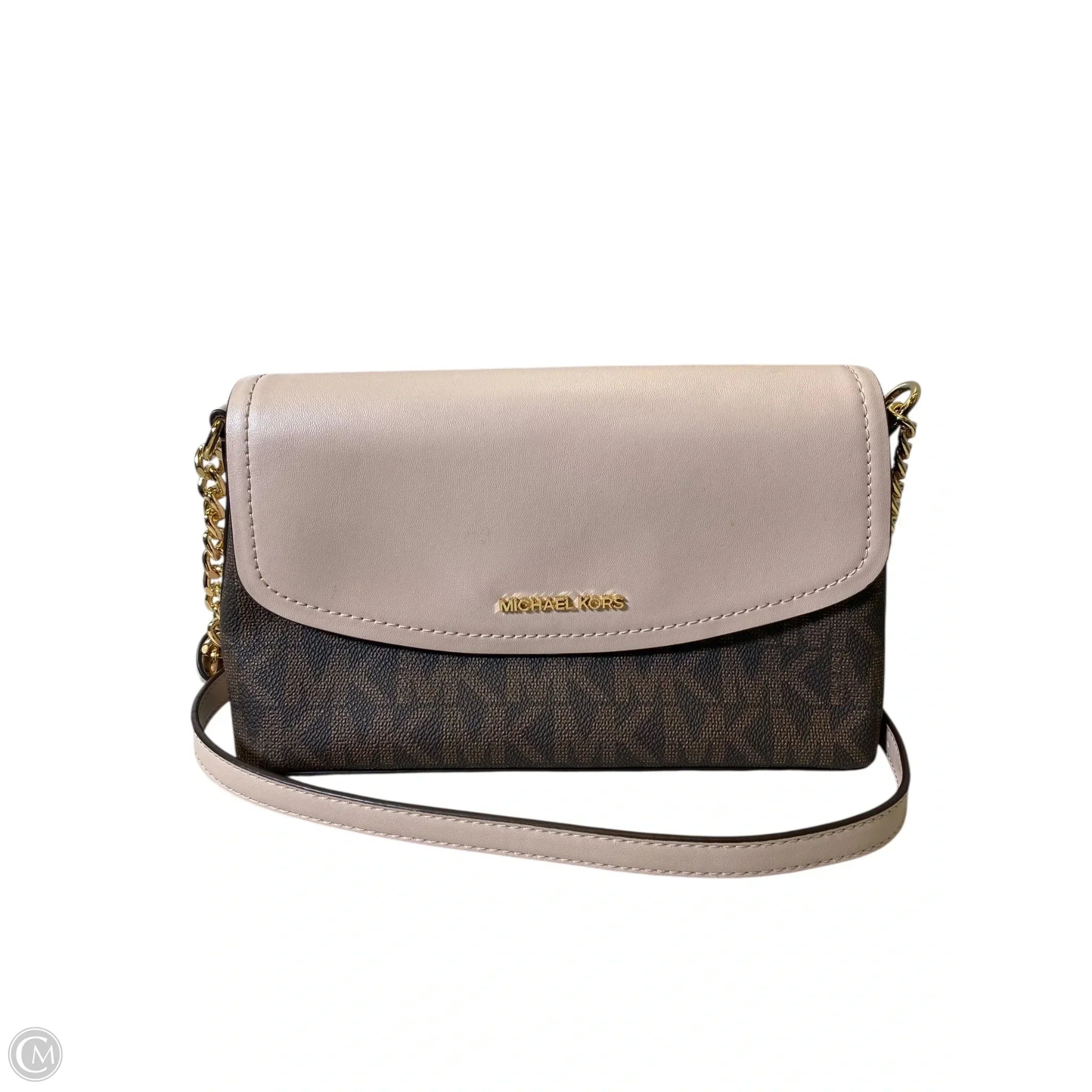 Crossbody Designer By Michael Kors, Size: Medium