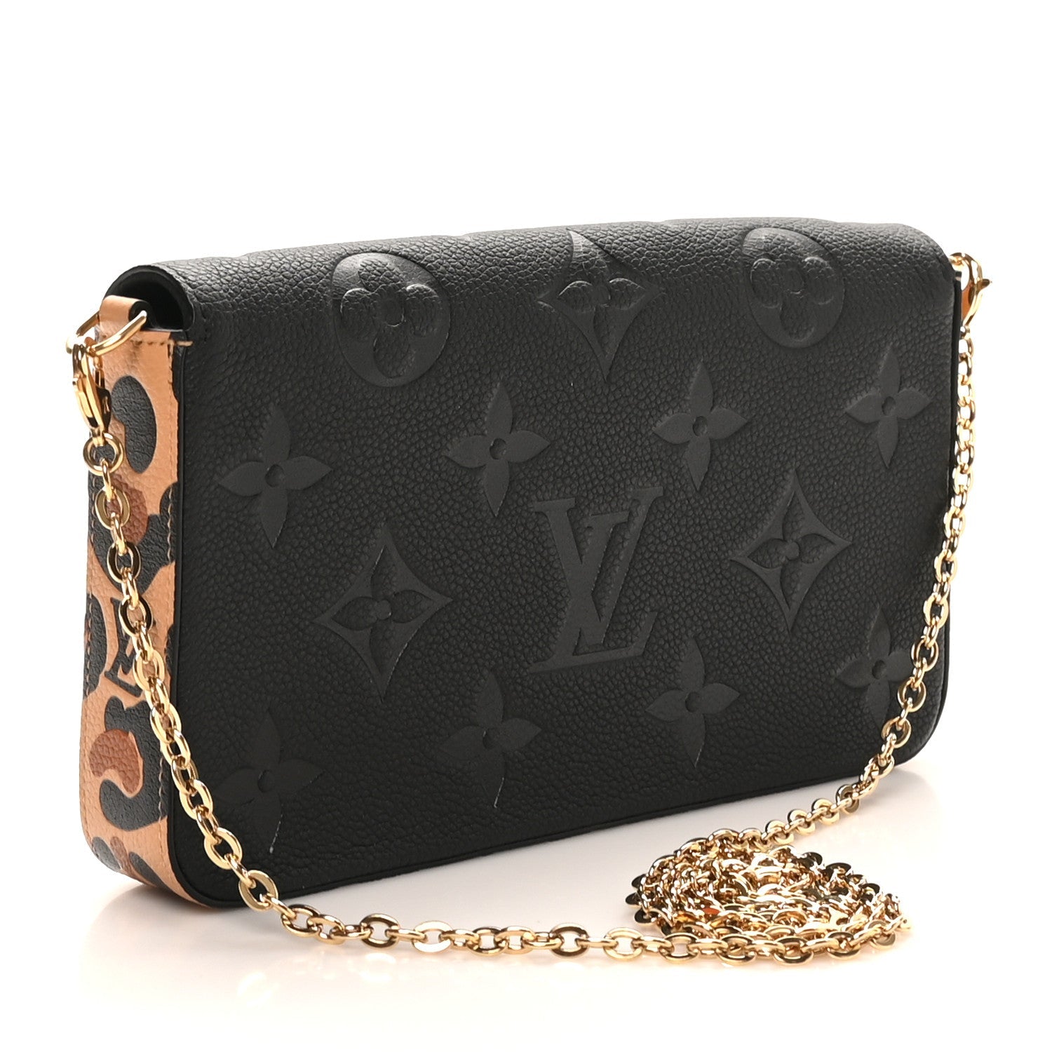 Empreinte Monogram Giant Wild At Heart Felicie Pochette Black