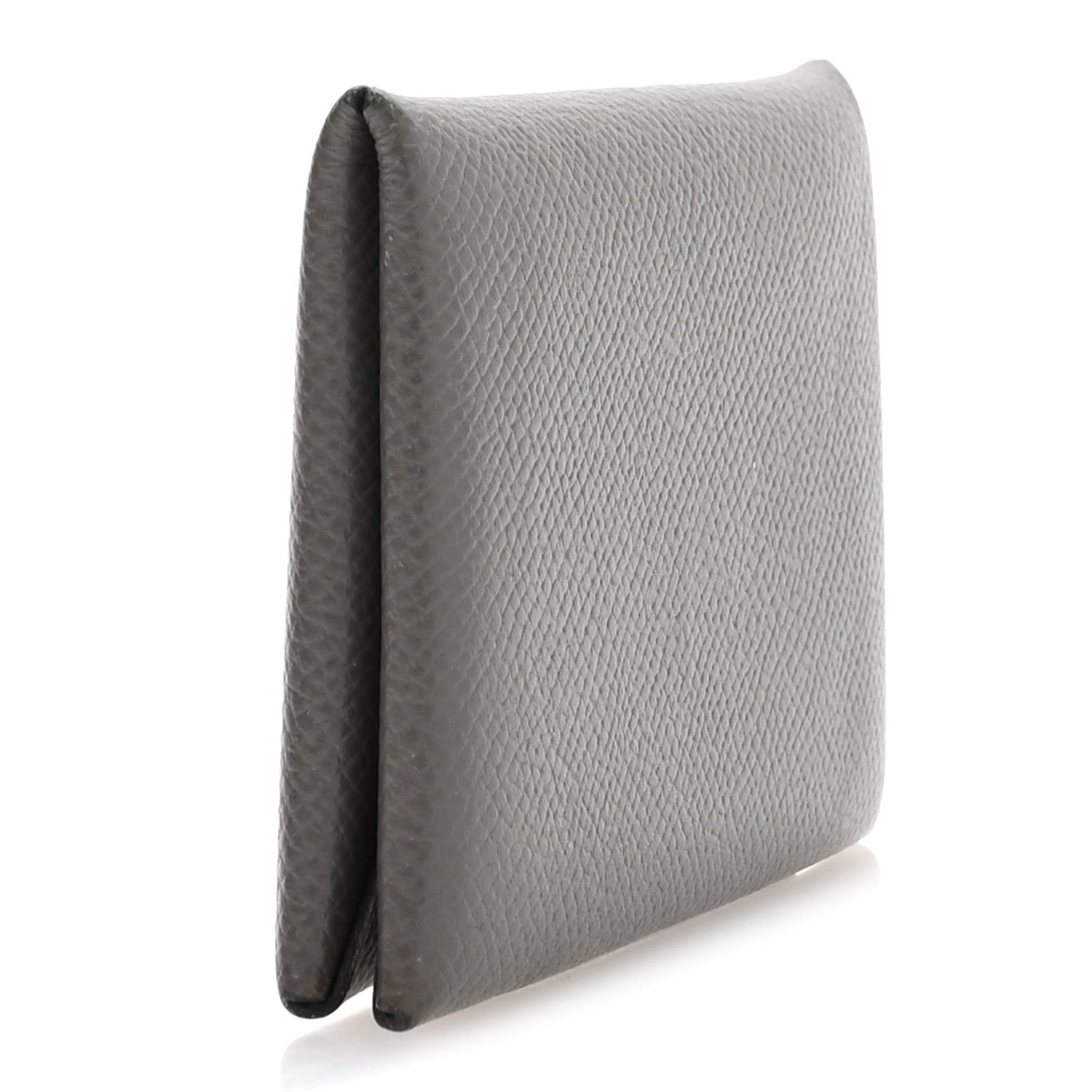 Epsom Calvi Card Case Gris Meyer
