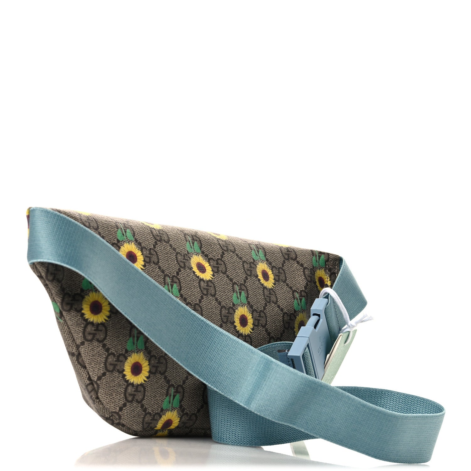 GG Supreme Monogram Sunflower Childrens Belt Bag