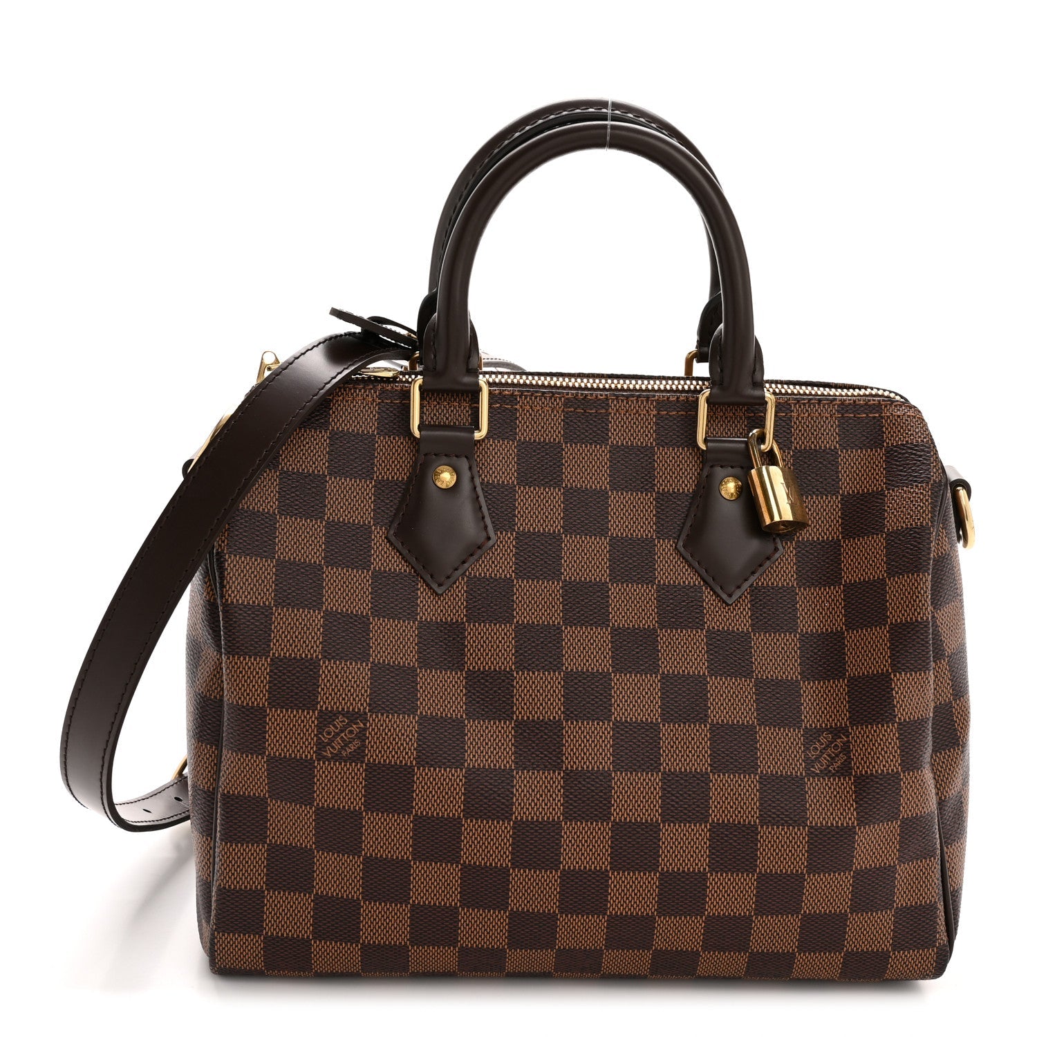 Damier Ebene Speedy Bandouliere 25