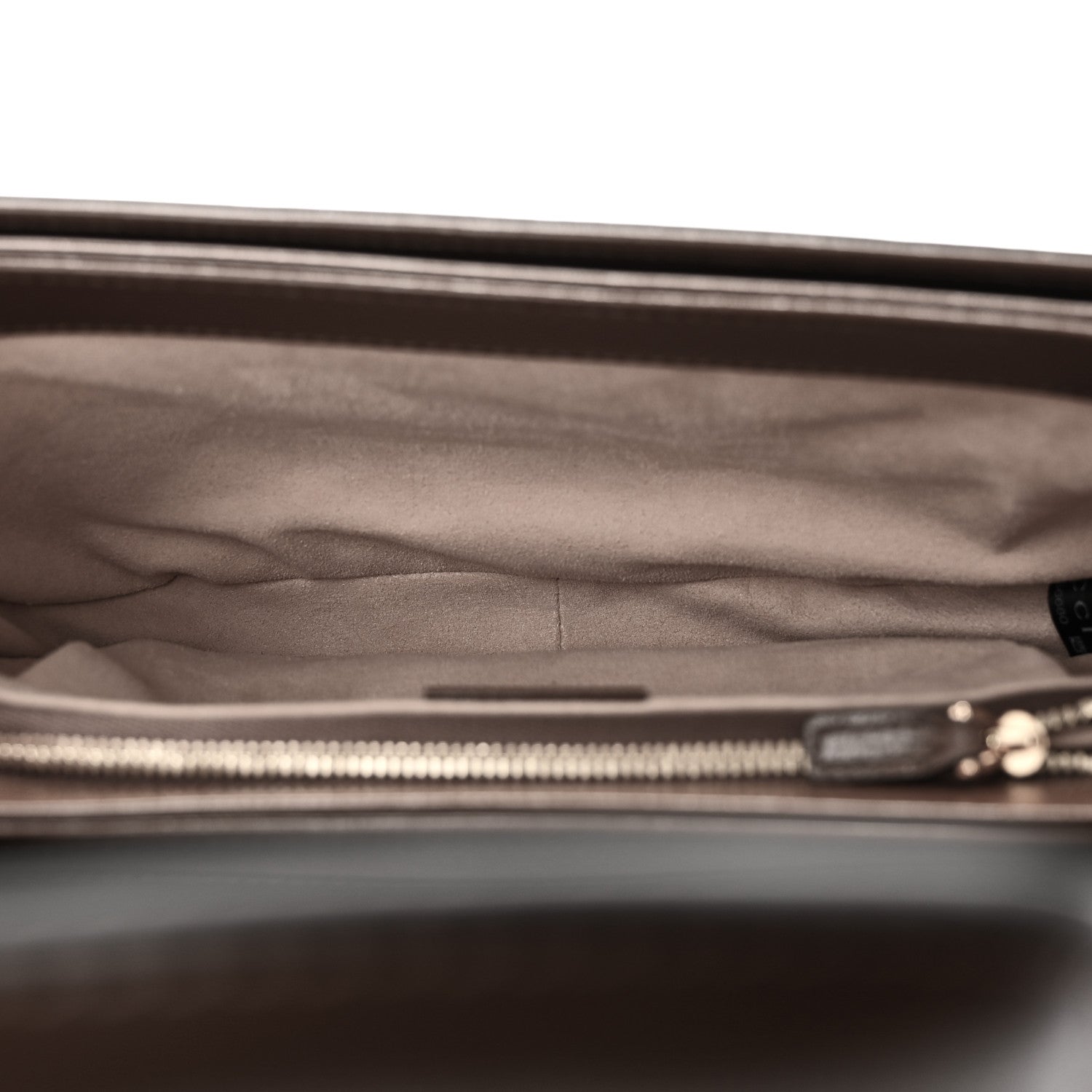 GG Supreme Monogram Horsebit 1955 Shoulder Bag Beige Brown Sugar