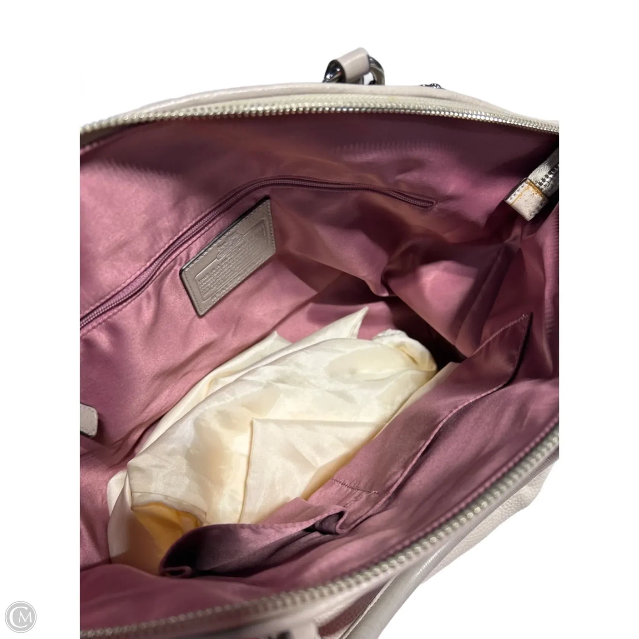 Handbag Designer By Coach, Size: Large