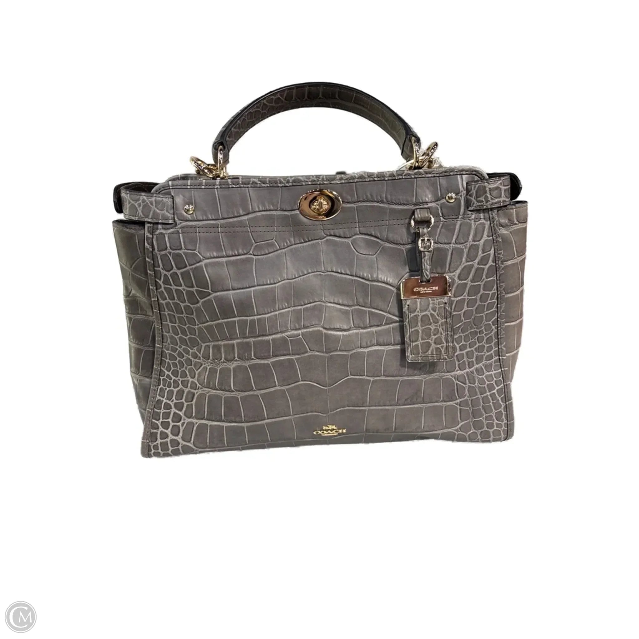 Handbag Designer By Coach, Size: Medium