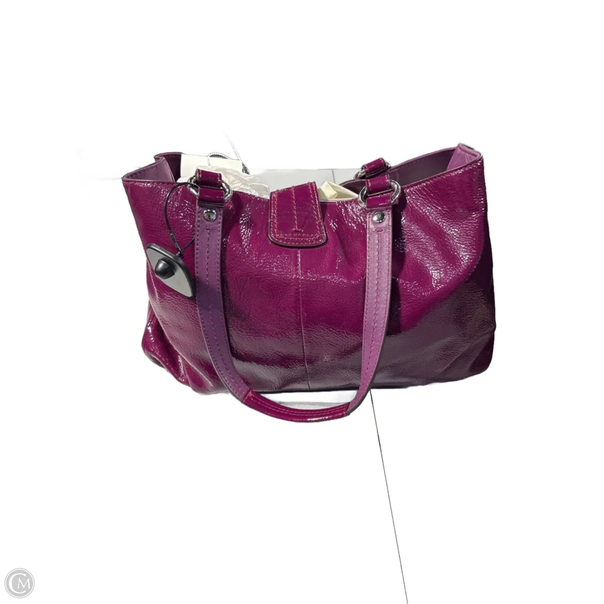 Handbag Designer By Coach, Size: Large