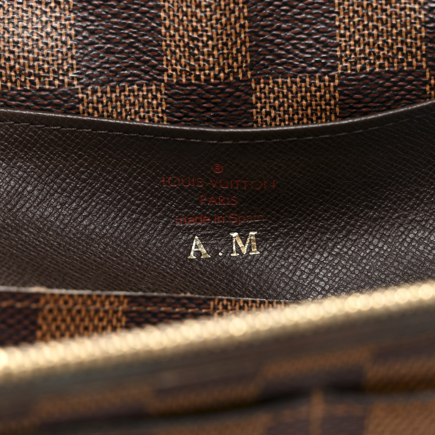 Damier Ebene Emilie Wallet