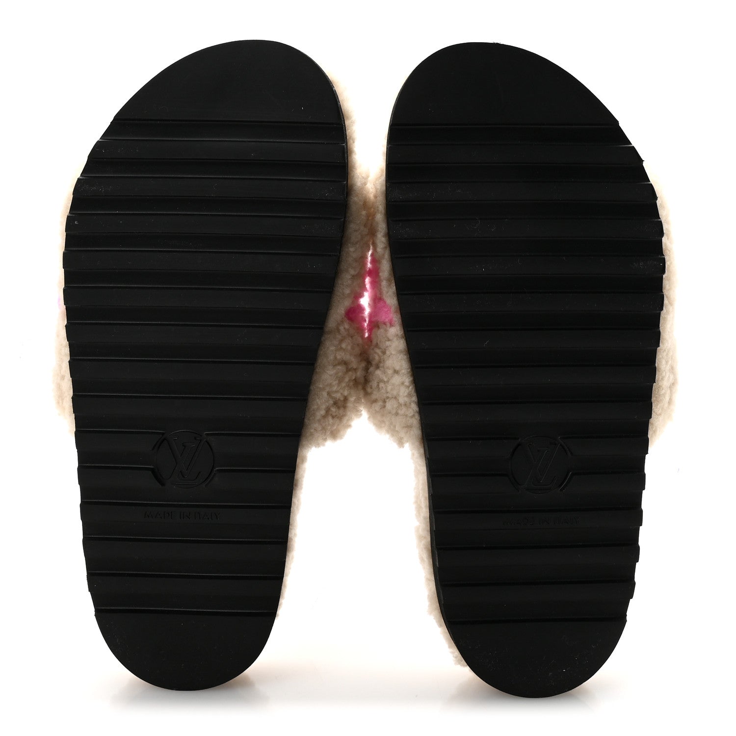 Shearling Paseo Flat Comfort Mule 36 Beige