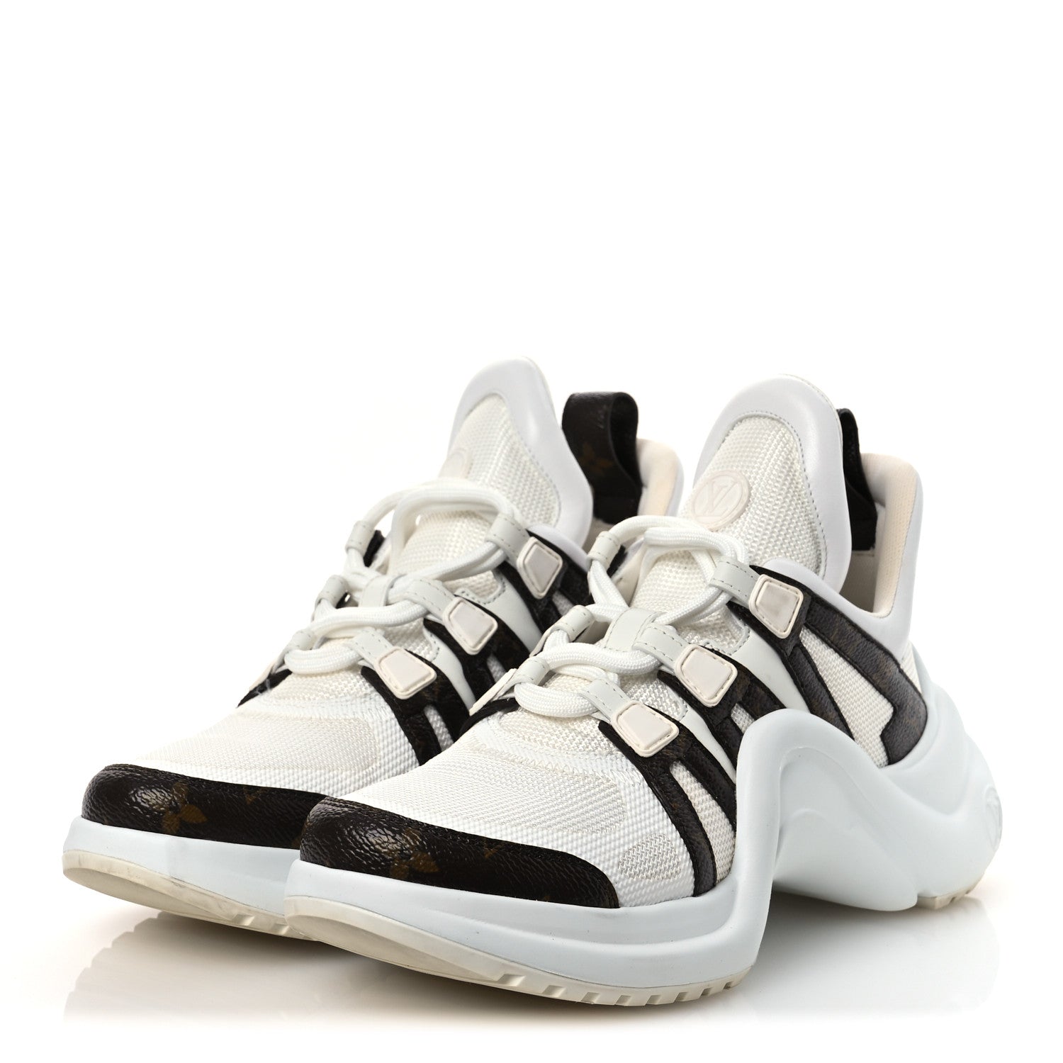 Patent Monogram LV Archlight Sneakers 39 White