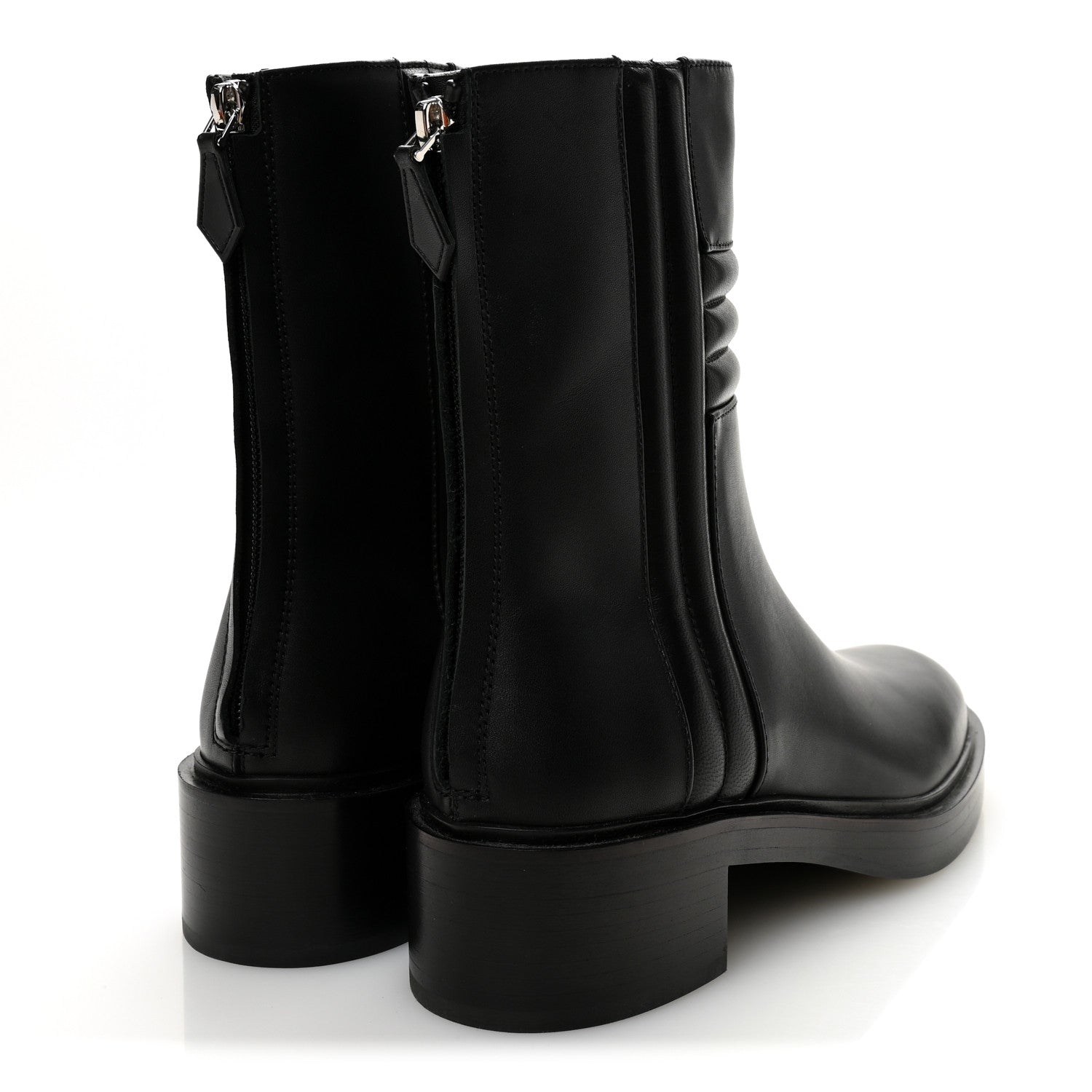 Calfskin Harper Ankle Boots 37.5 Black
