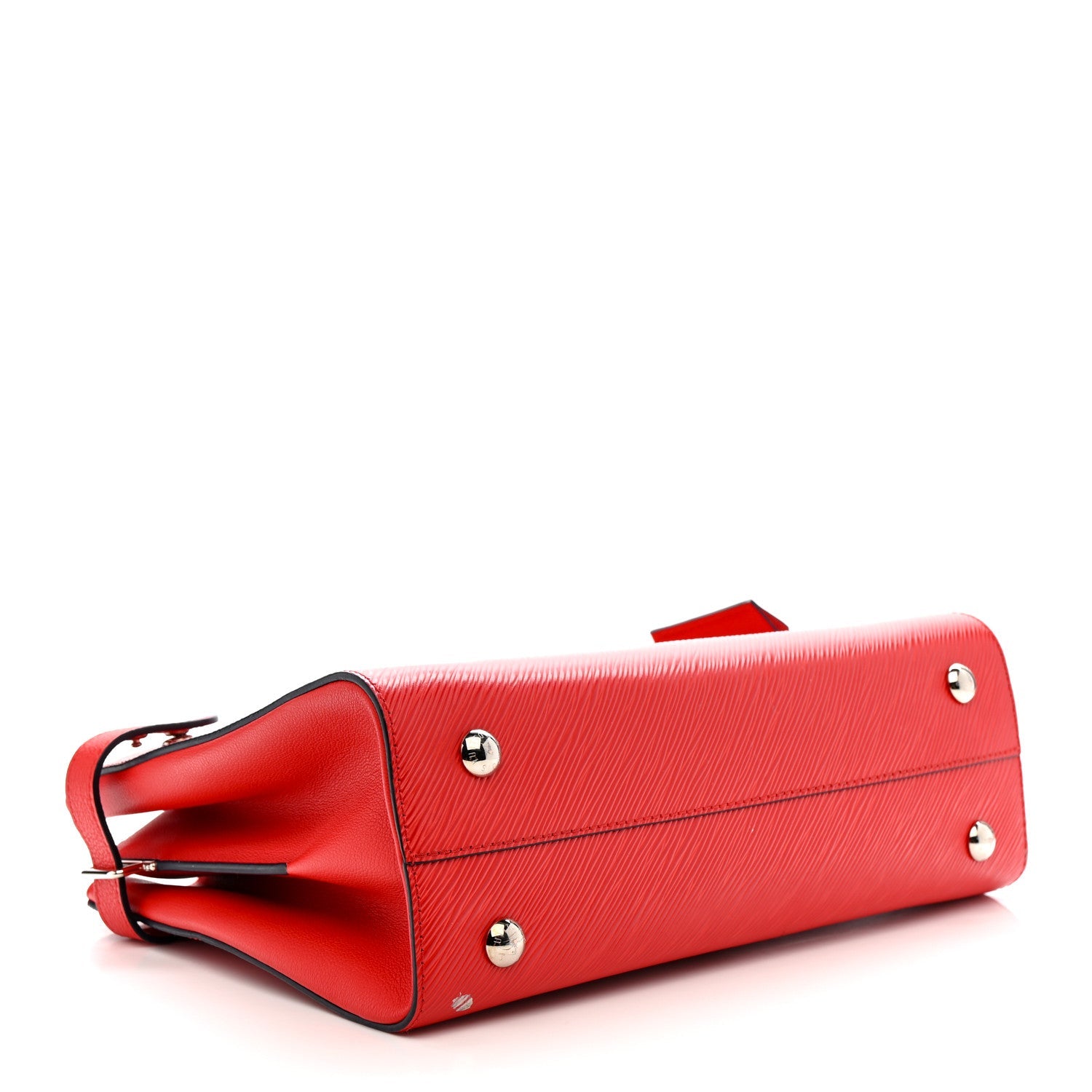 Epi Twist Tote Coquelicot