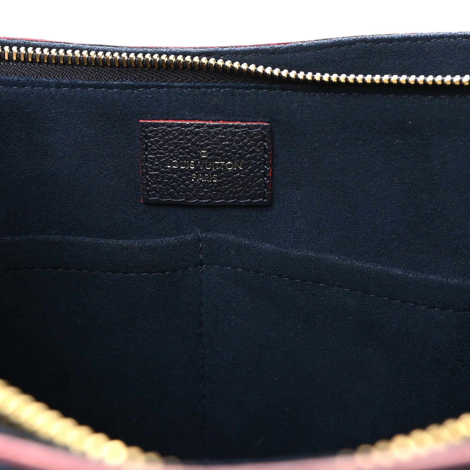 Empreinte Surene MM Marine Rouge