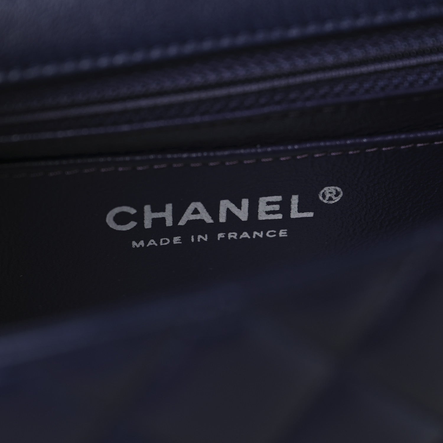 Lambskin Quilted Mini Square Flap Dark Purple
