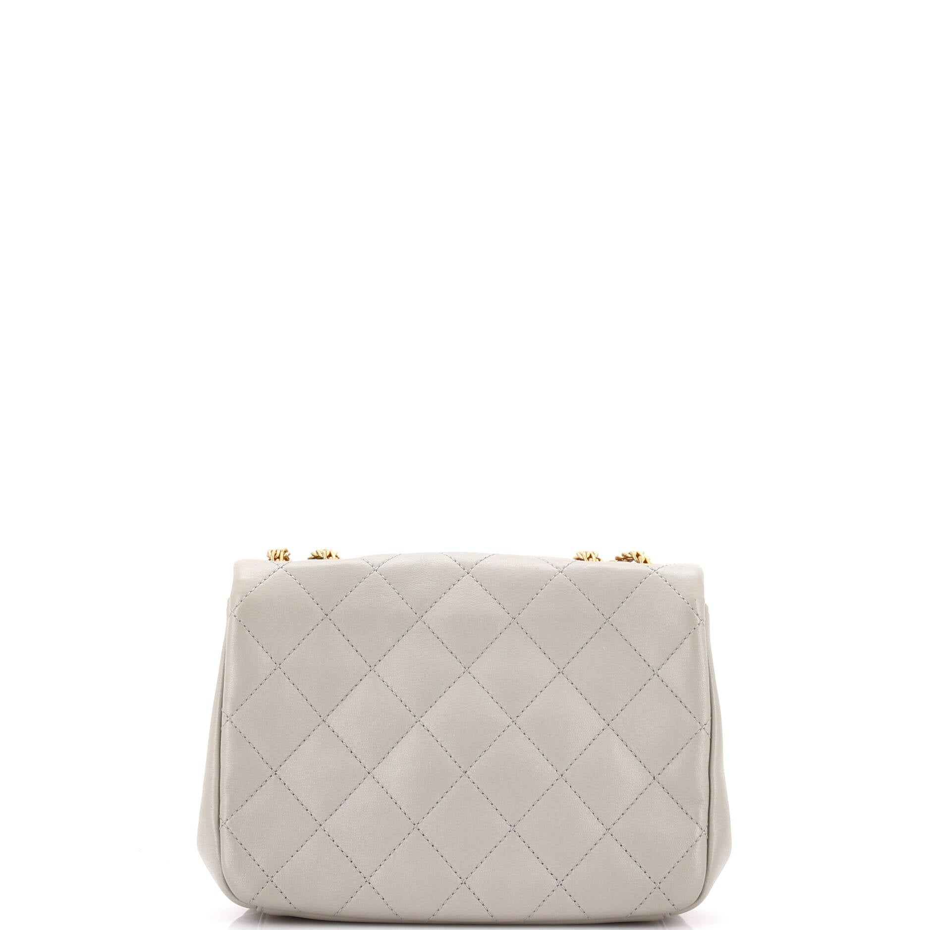On And On Full Flap Bag Quilted Lambskin Small