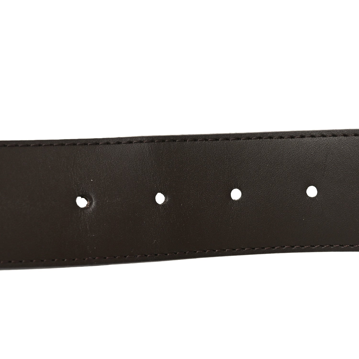 Monogram Calfskin 40mm LV Initiales Reversible Belt 95 38 Brown