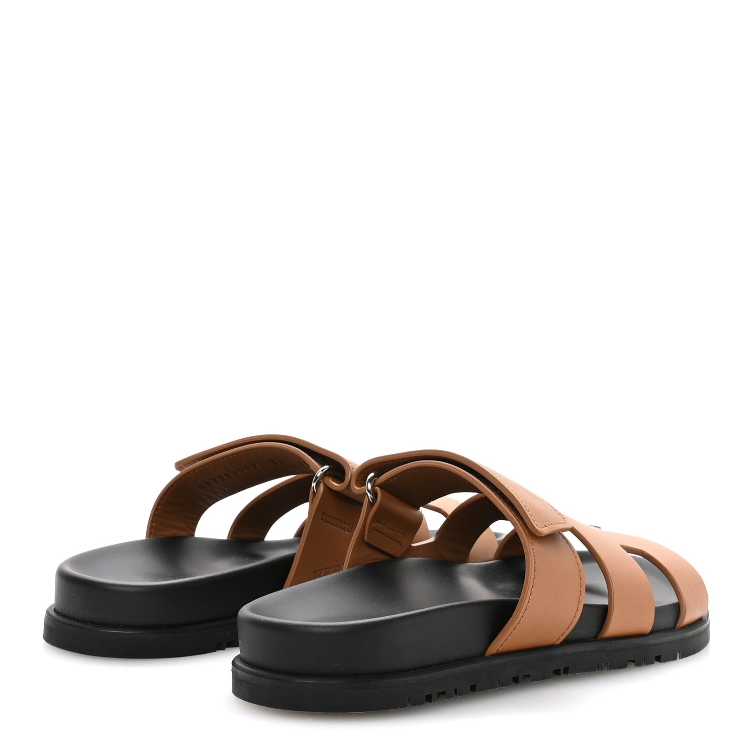 Calfskin Womens Chypre Sandals 36 Naturel