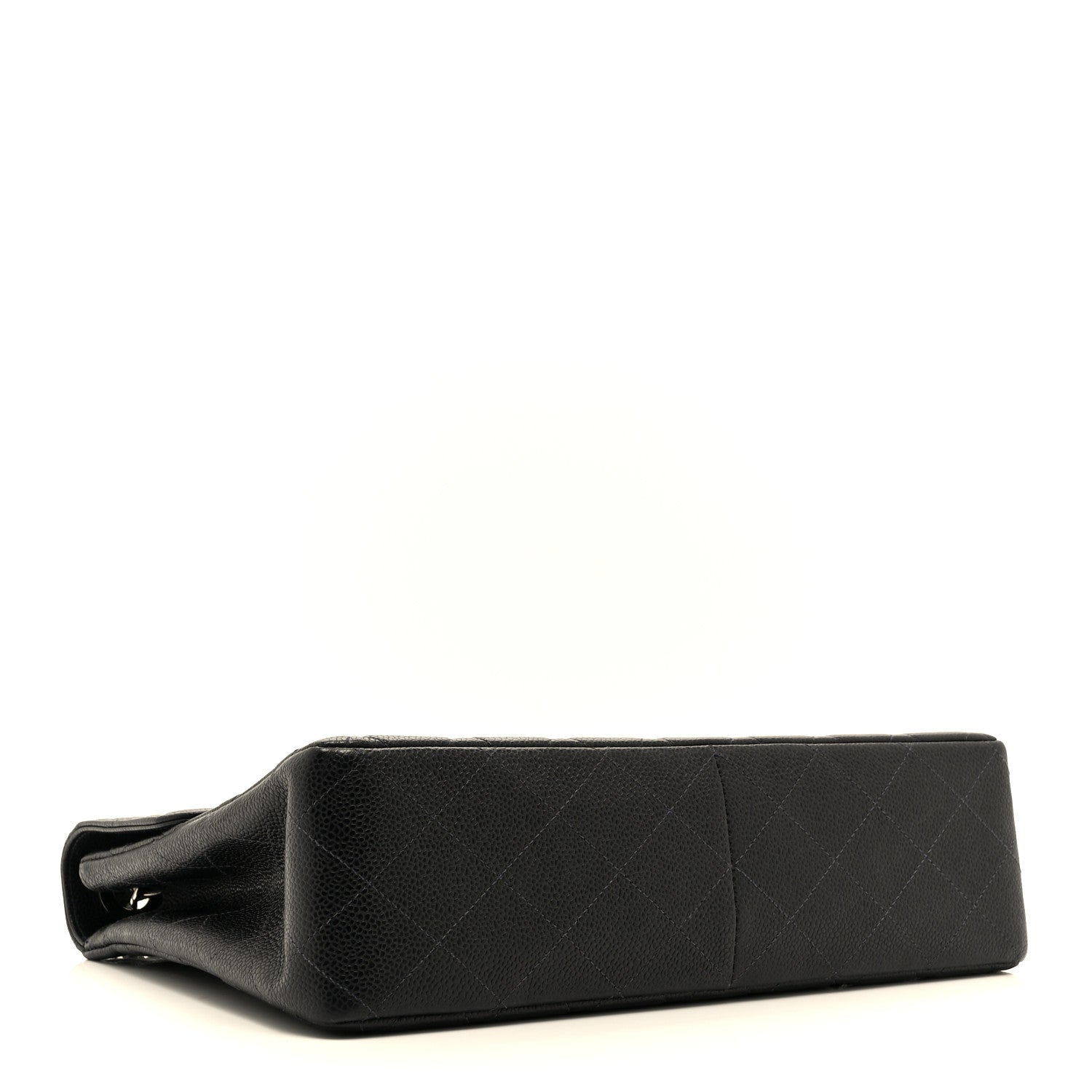 Caviar Jumbo Single Flap Black