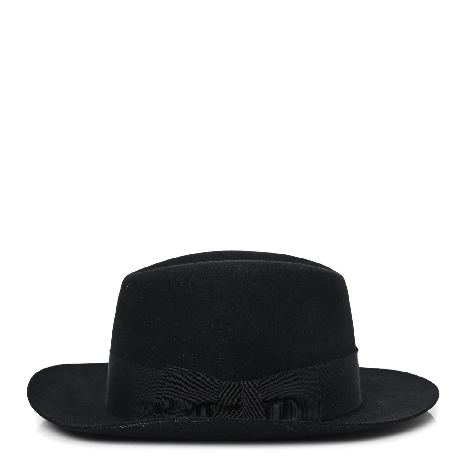 Rabbit Felt Hat Black