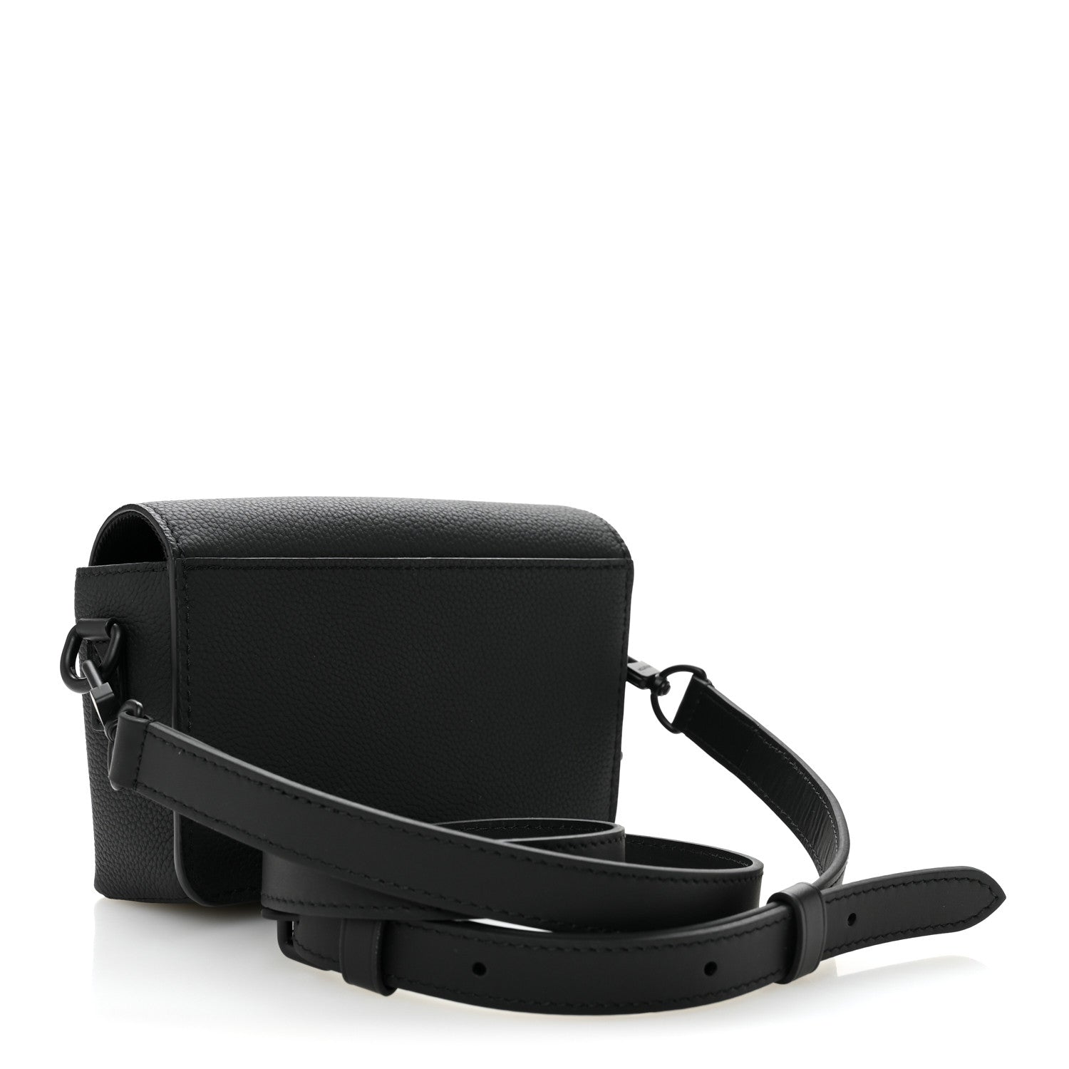 Calfskin Aerogram Fastline Wearable Wallet Black