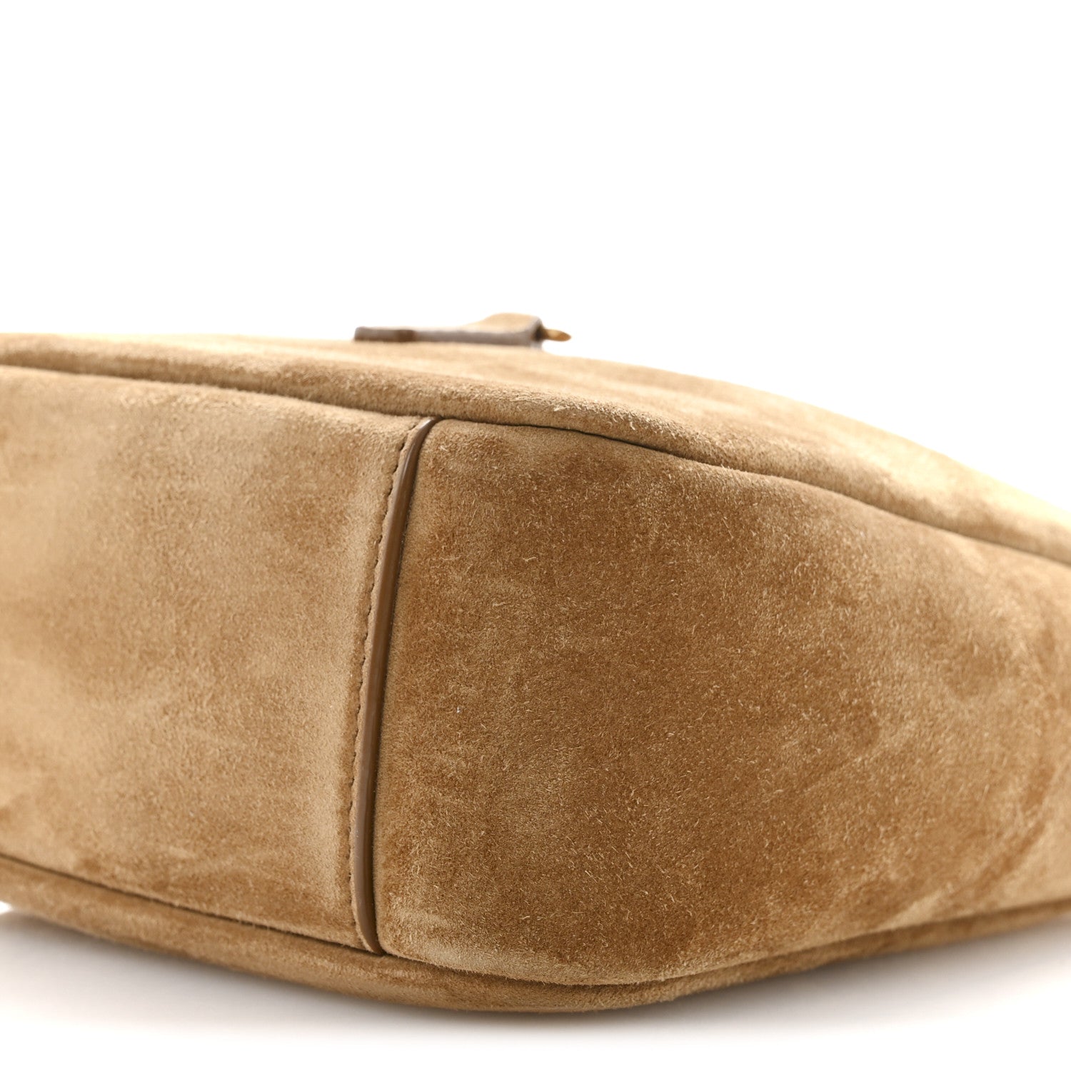 Suede Baby Le 5 A 7 Hobo Golden Leaf