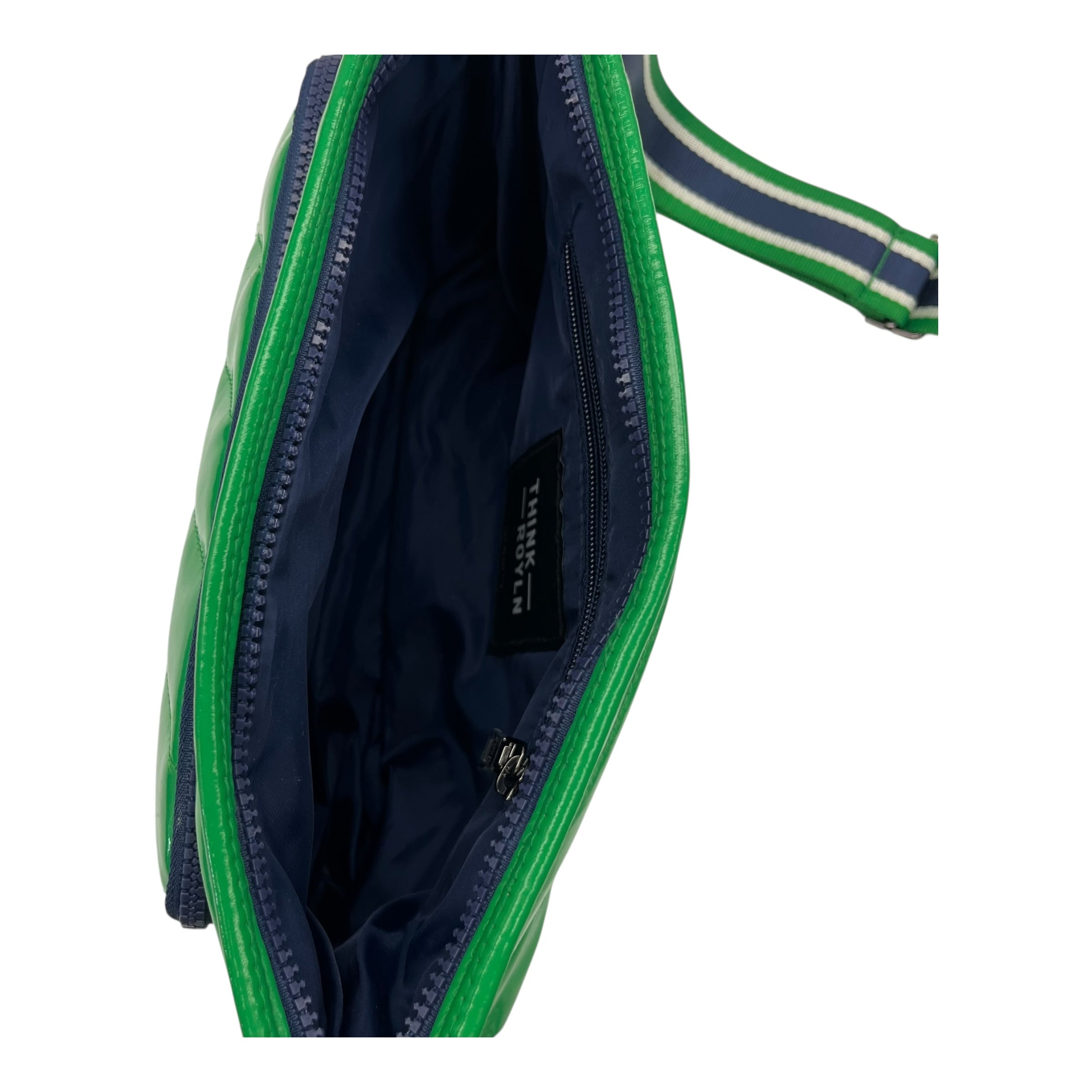 Crossbody By Think Royln In Green, Size:Medium