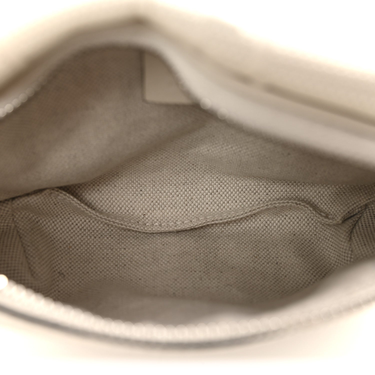Calfskin GG Tennis Embossed Belt Bag Mystic White