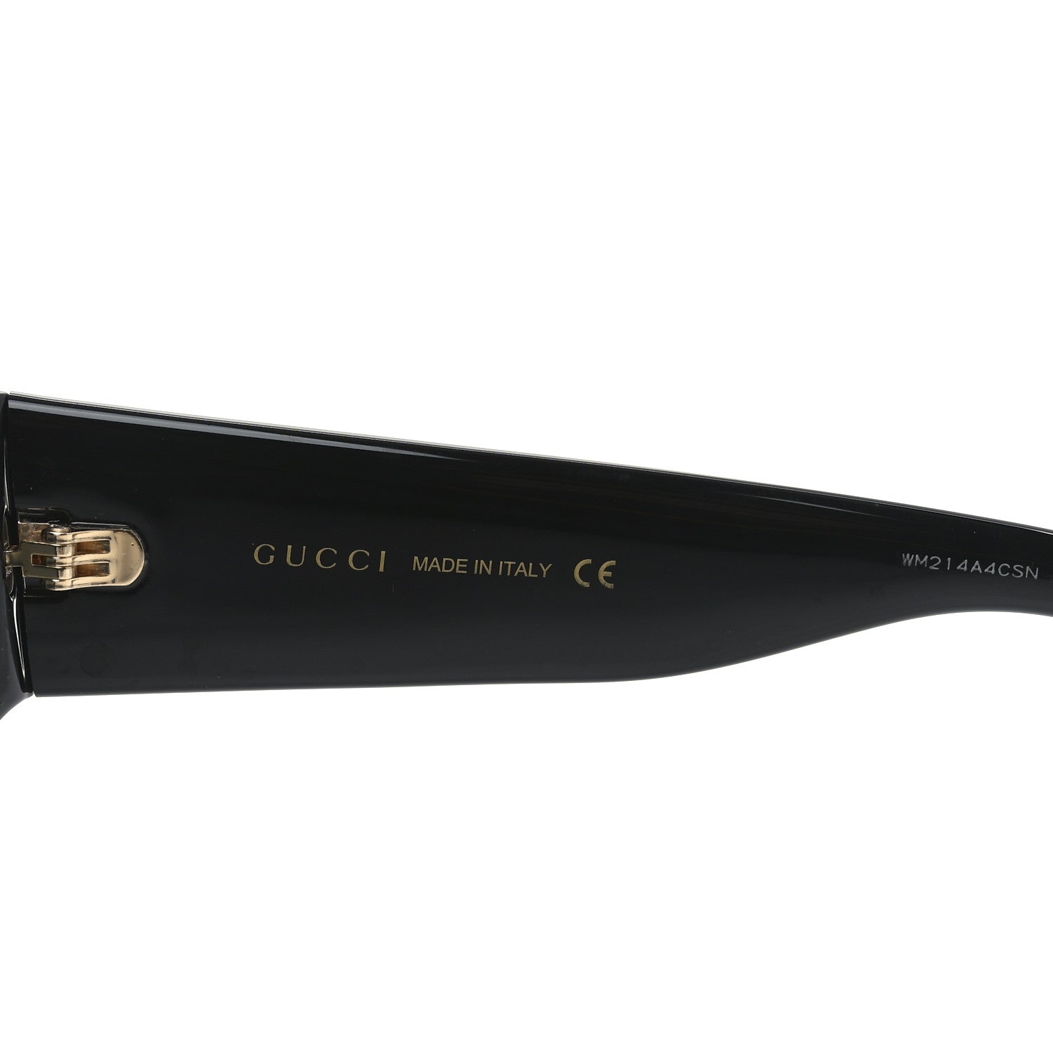 Acetate Square Frame Sunglasses GG0053S Black