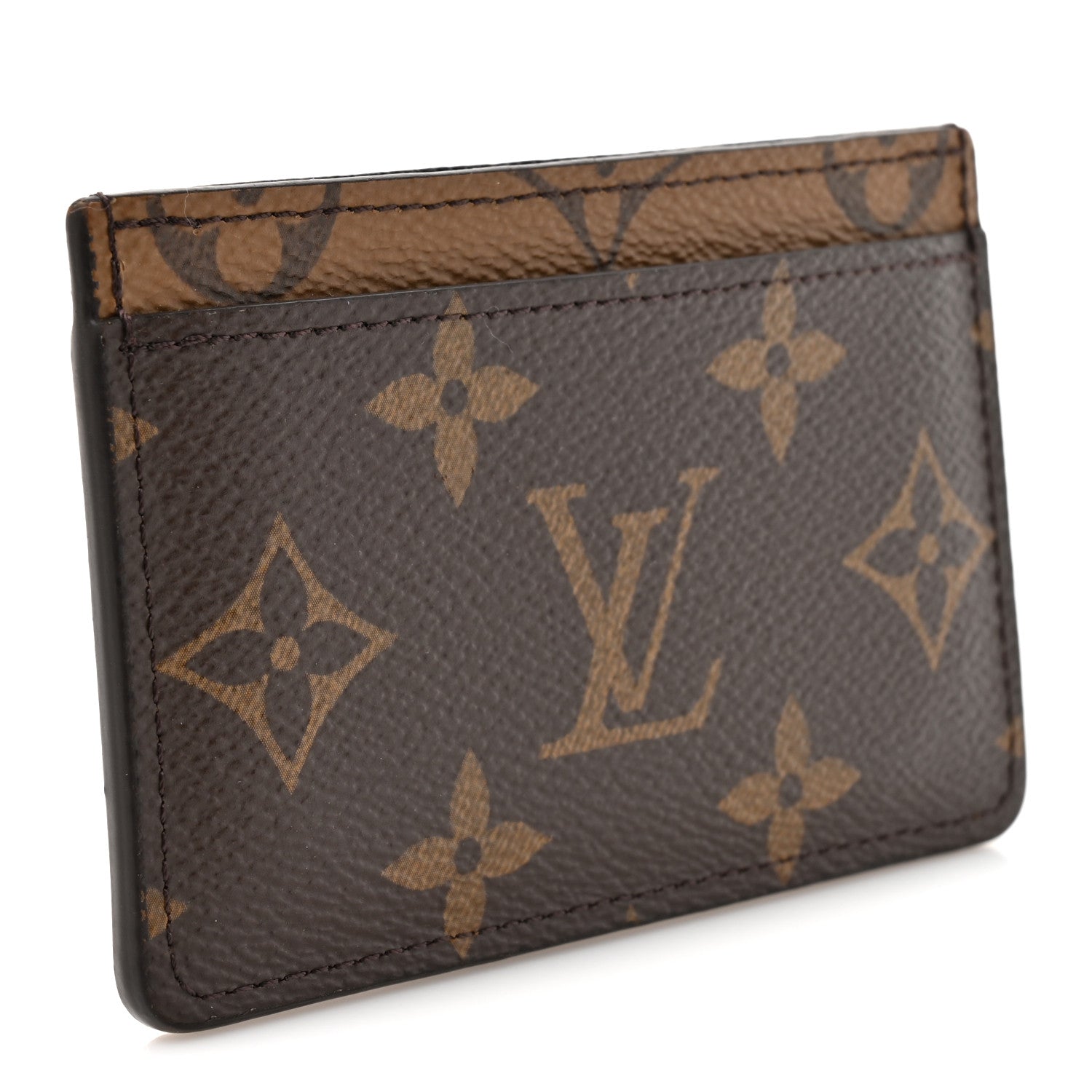 Reverse Monogram Card Holder