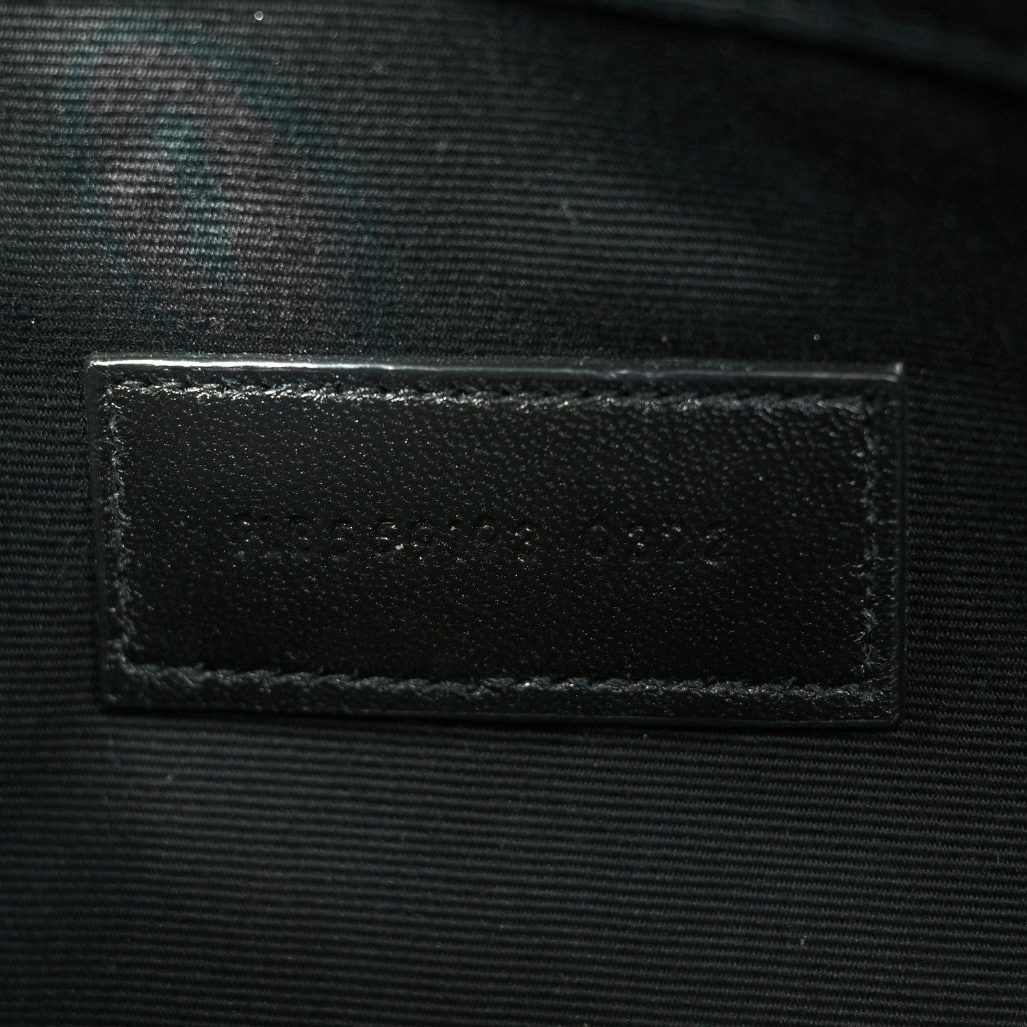 Calfskin Matelasse Monogram Cassandre Tablet Pouch Black