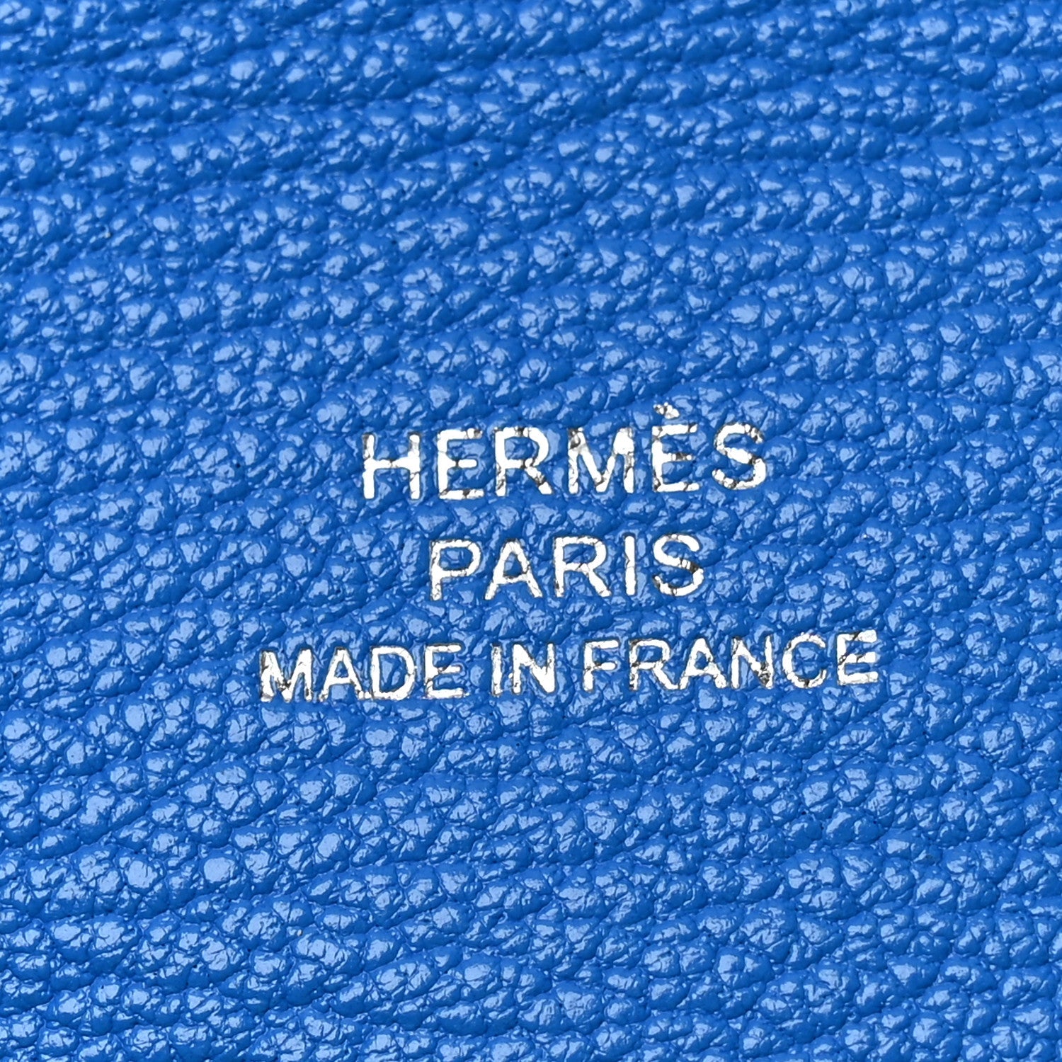 Chevre Mysore Calvi Card Case Bleu Hydra
