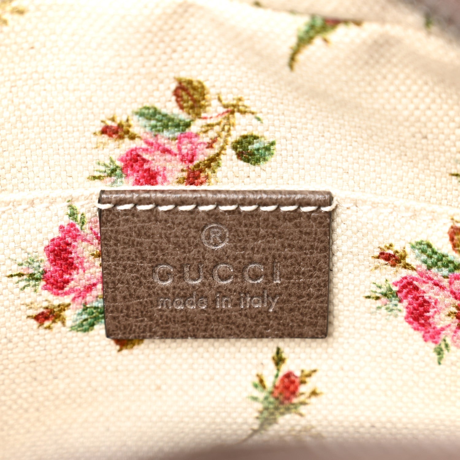 GG Supreme Monogram Web Neo Vintage Shoulder Bag Beige New Acero Crop