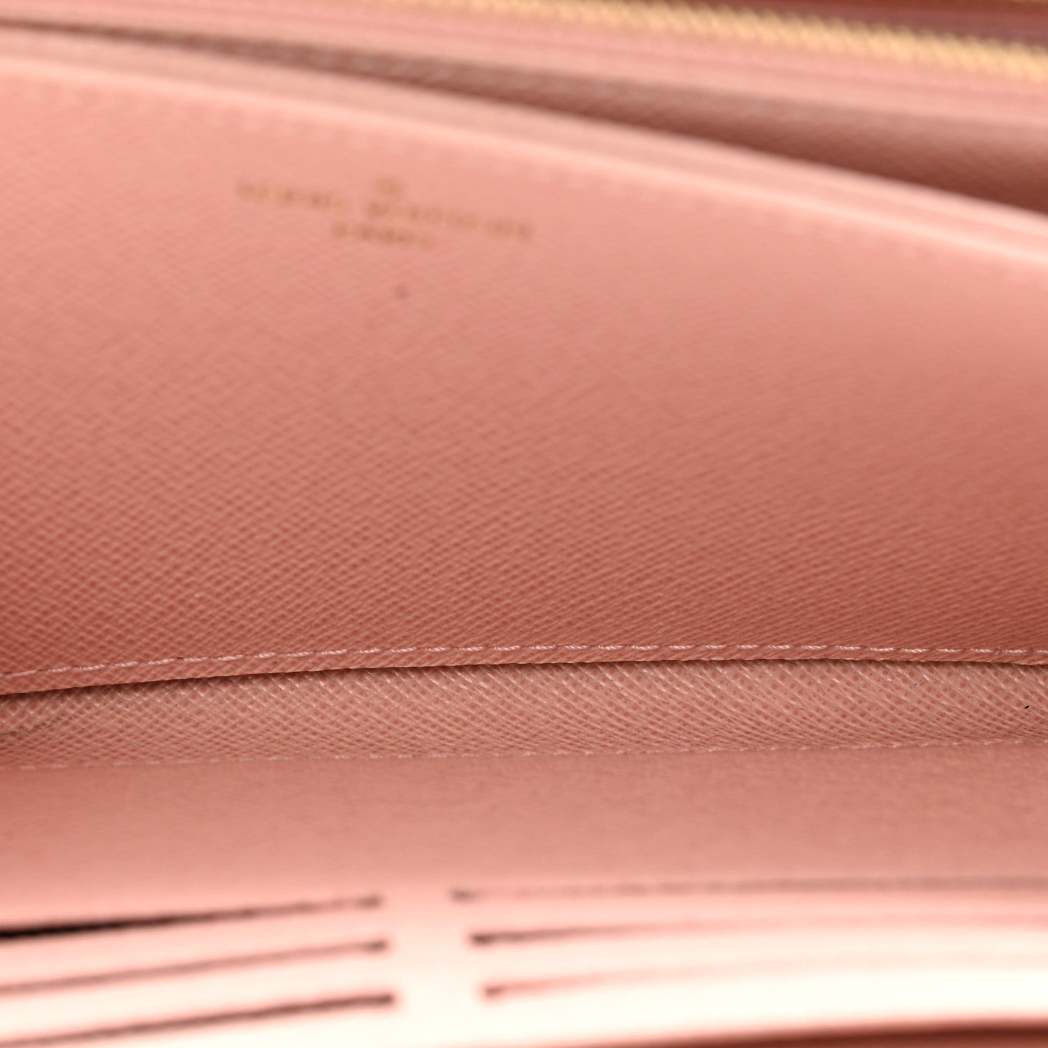 Monogram Zippy Wallet Rose Ballerine
