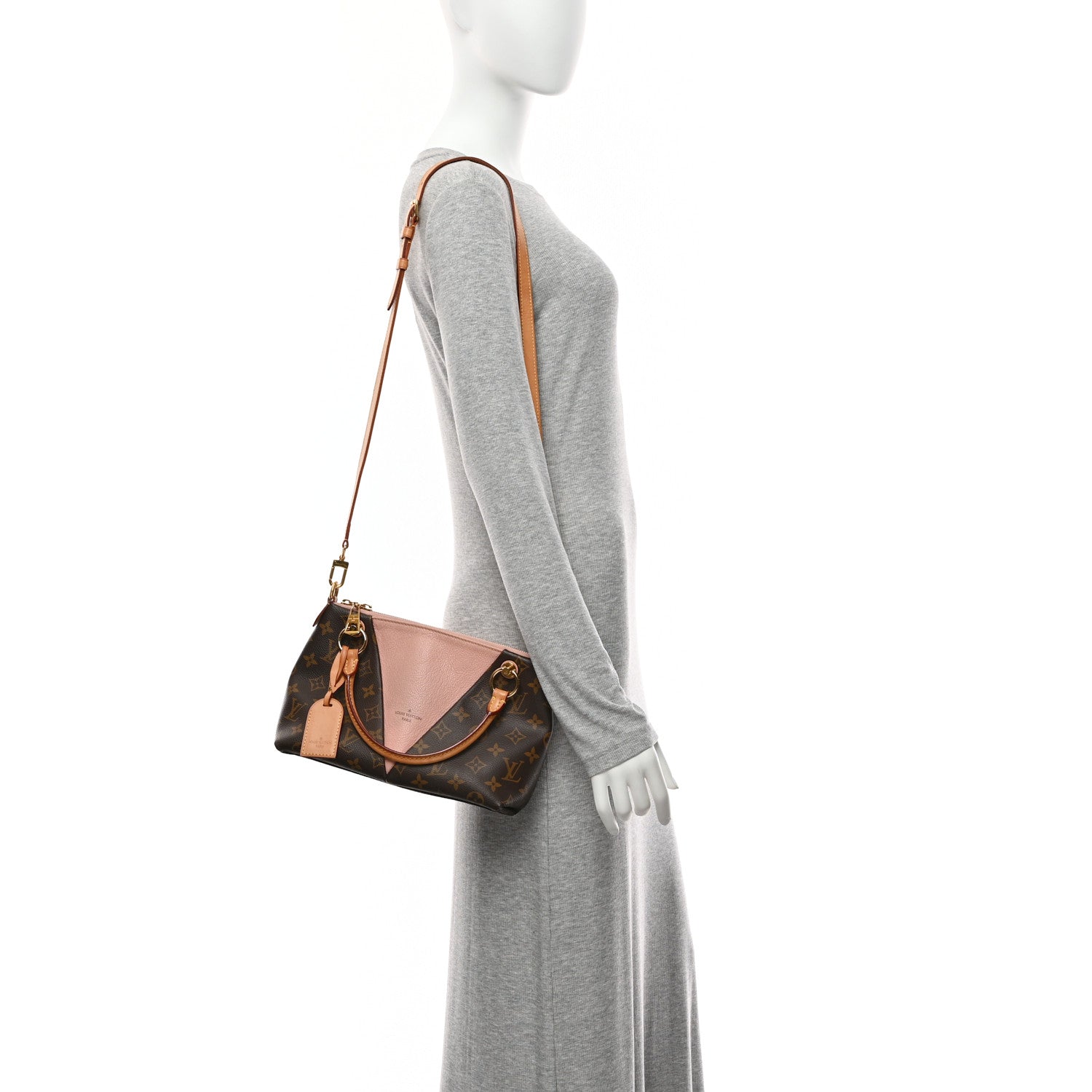 Monogram V Tote BB Rose Poudre