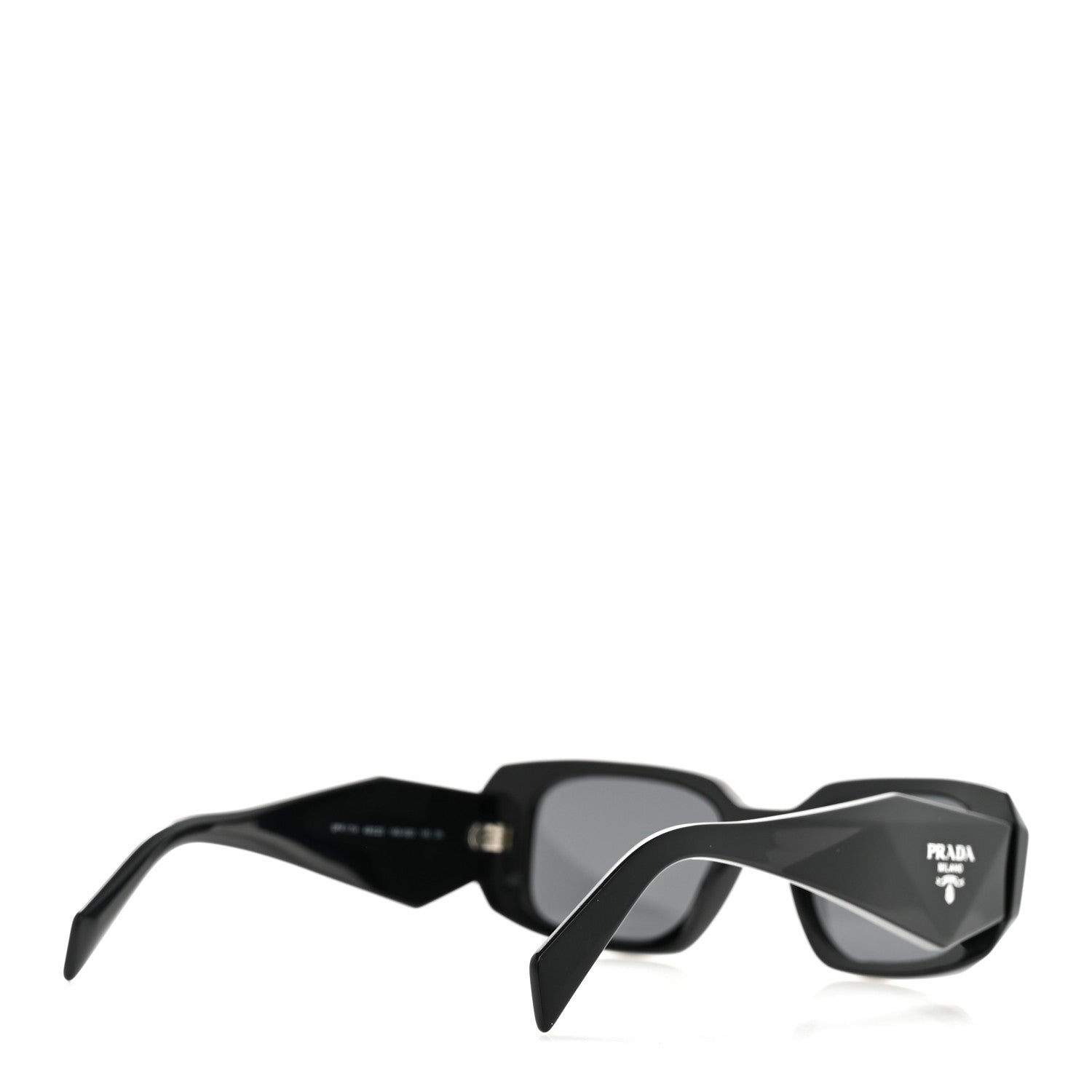 Acetate Symbole Sunglasses SPR 17W Black