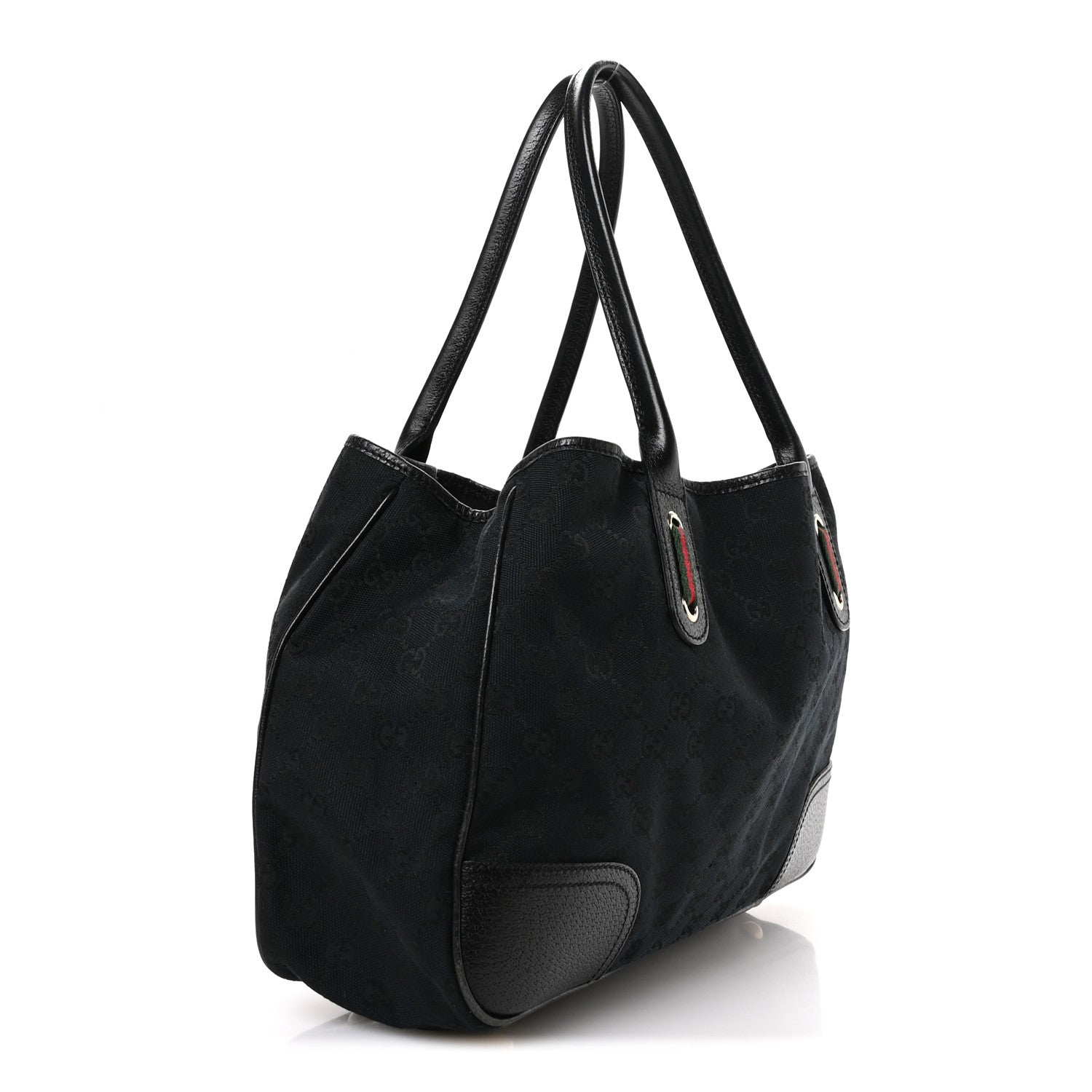 Monogram Medium Princy Tote Black