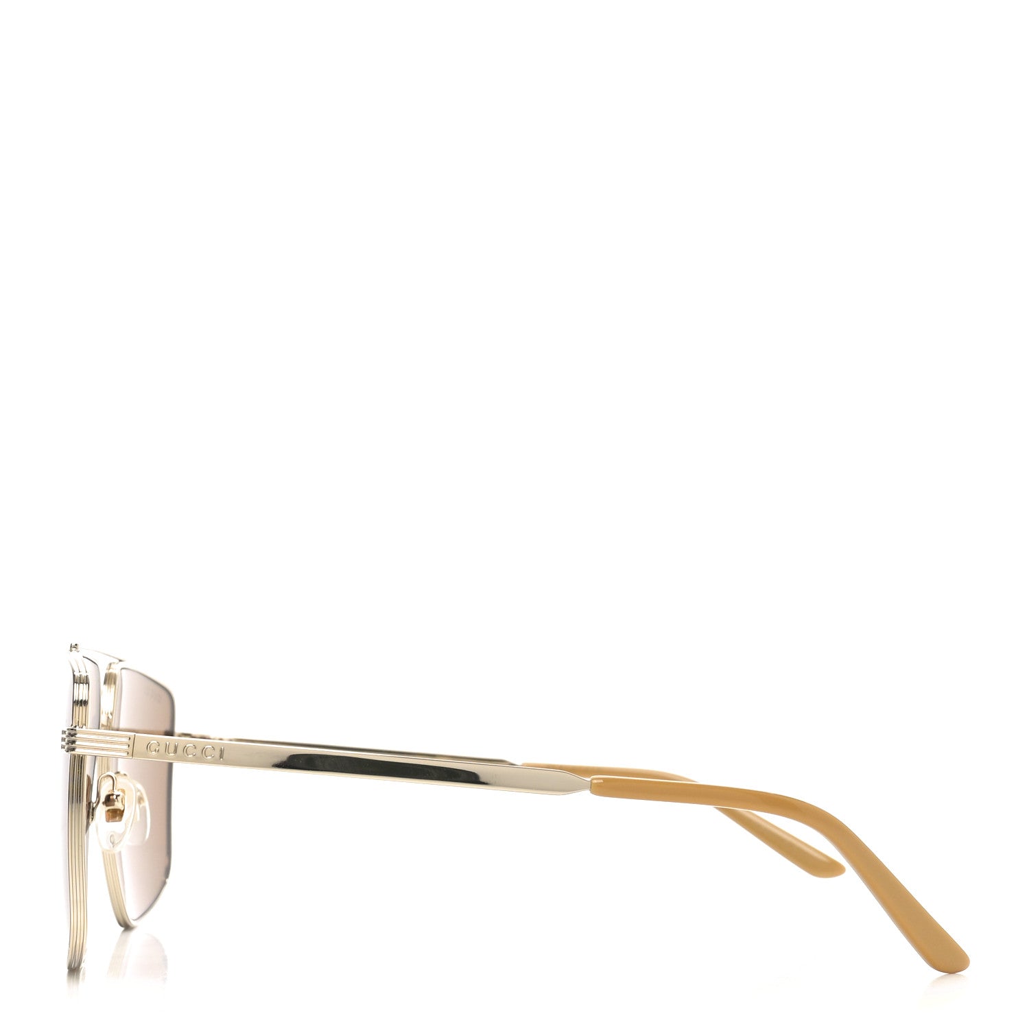 Metal Navigator Sunglasses GG0941S Gold