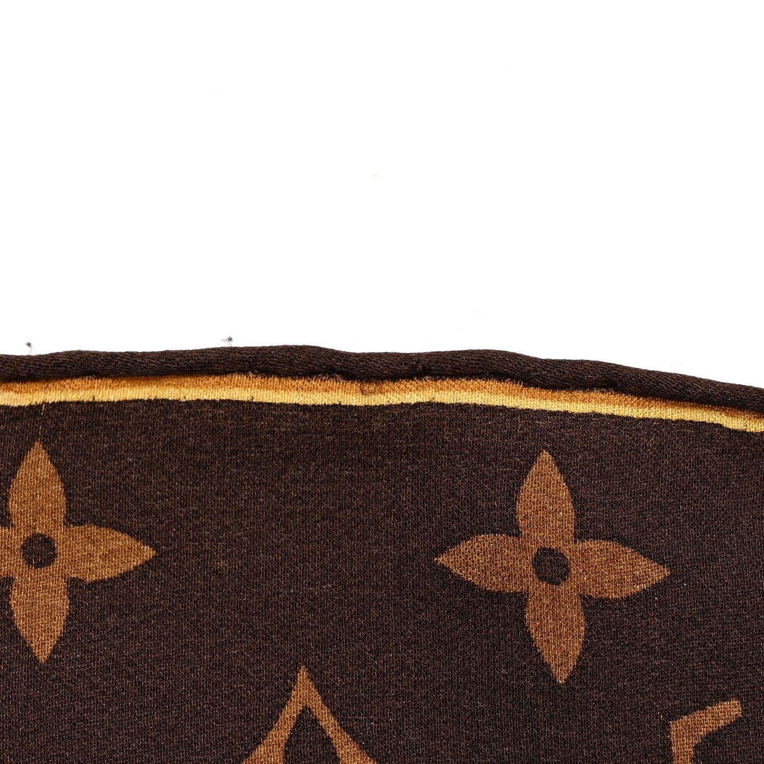 Silk Leopard Monogram Square Scarf
