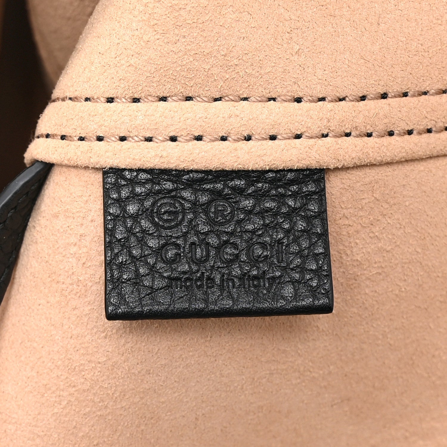 Grained Calfskin Small Dahlia Tote Black
