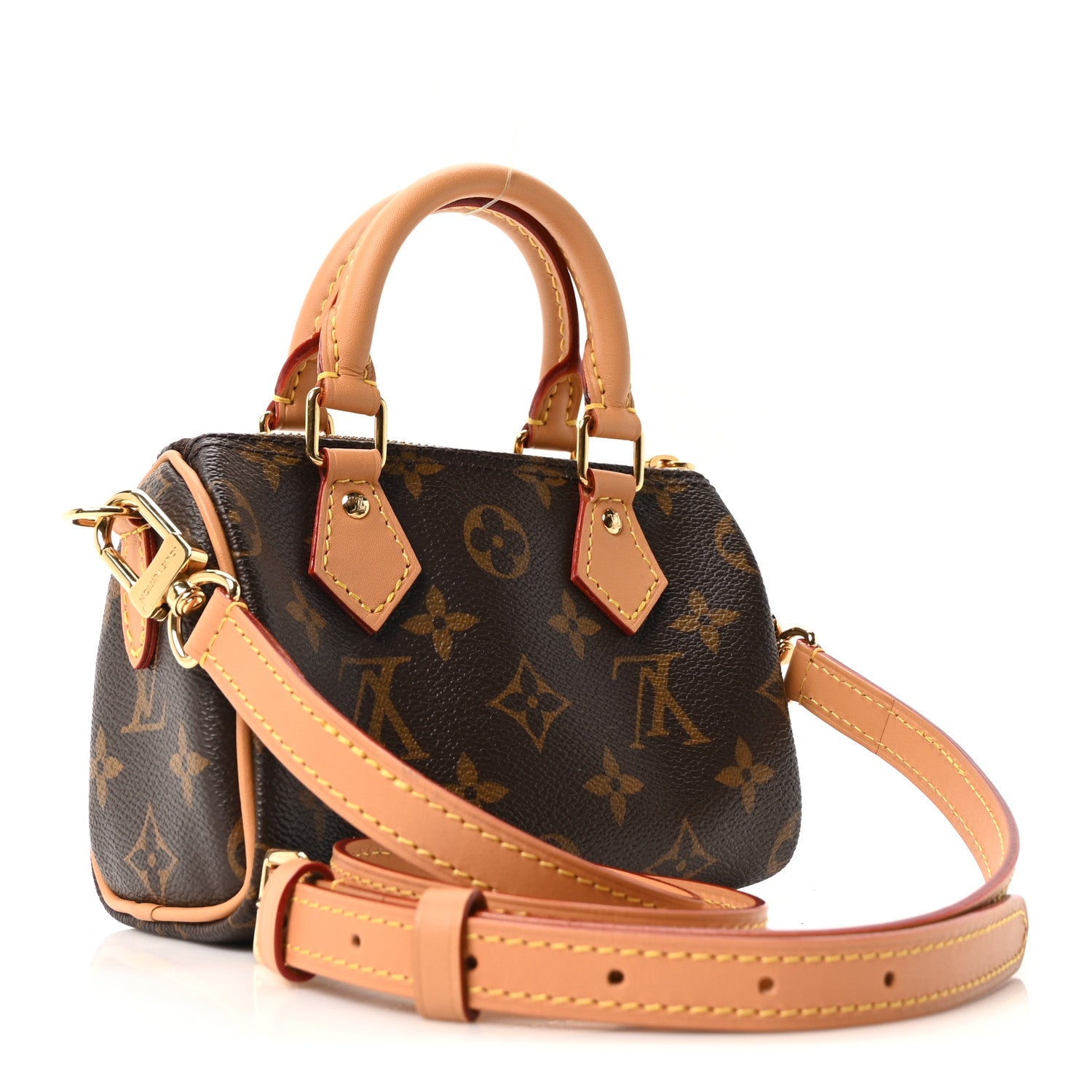 Monogram Vivienne Ice Skating Nano Speedy Bandouliere Pink