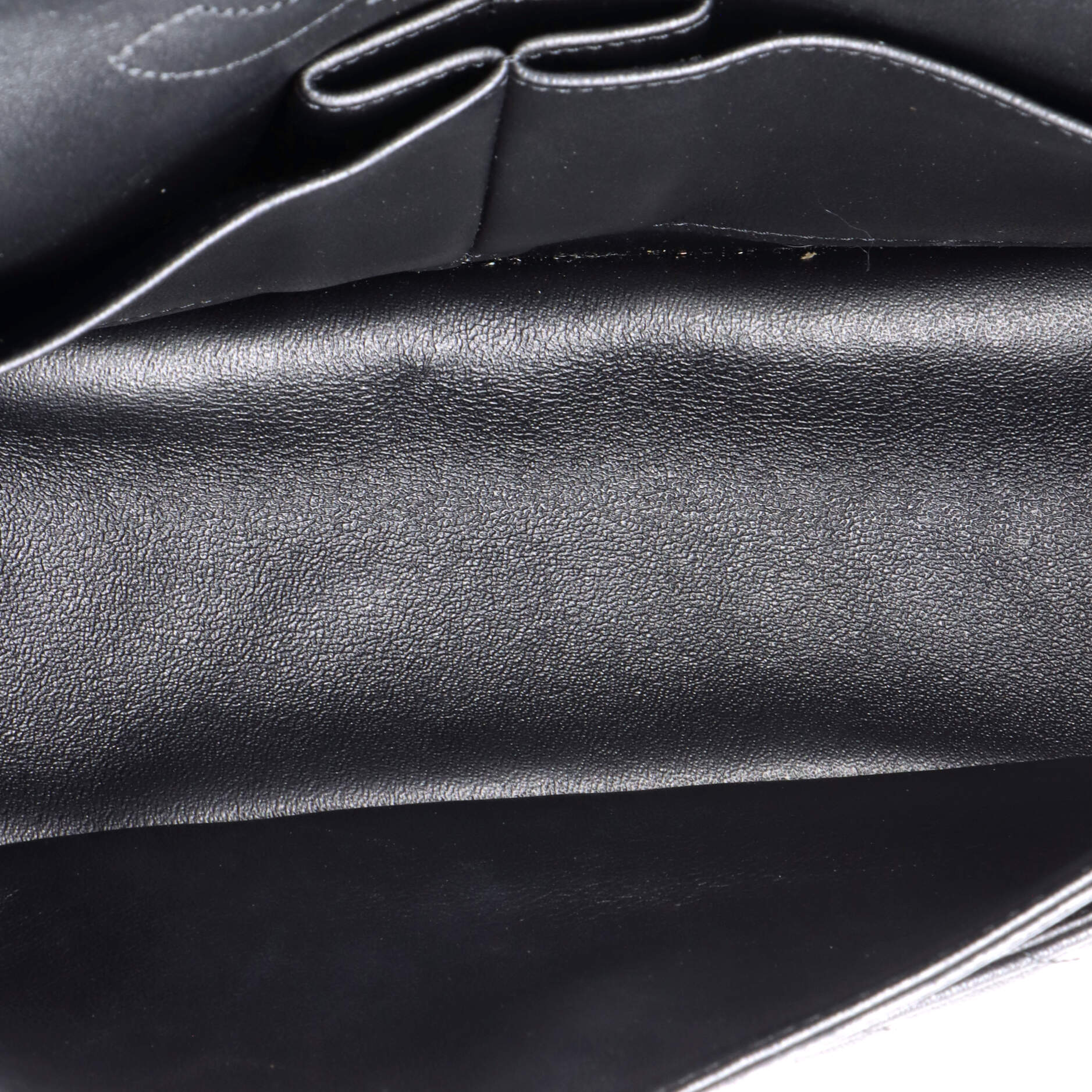 So Black Reissue 2.55 Flap Bag Chevron Sheepskin 226
