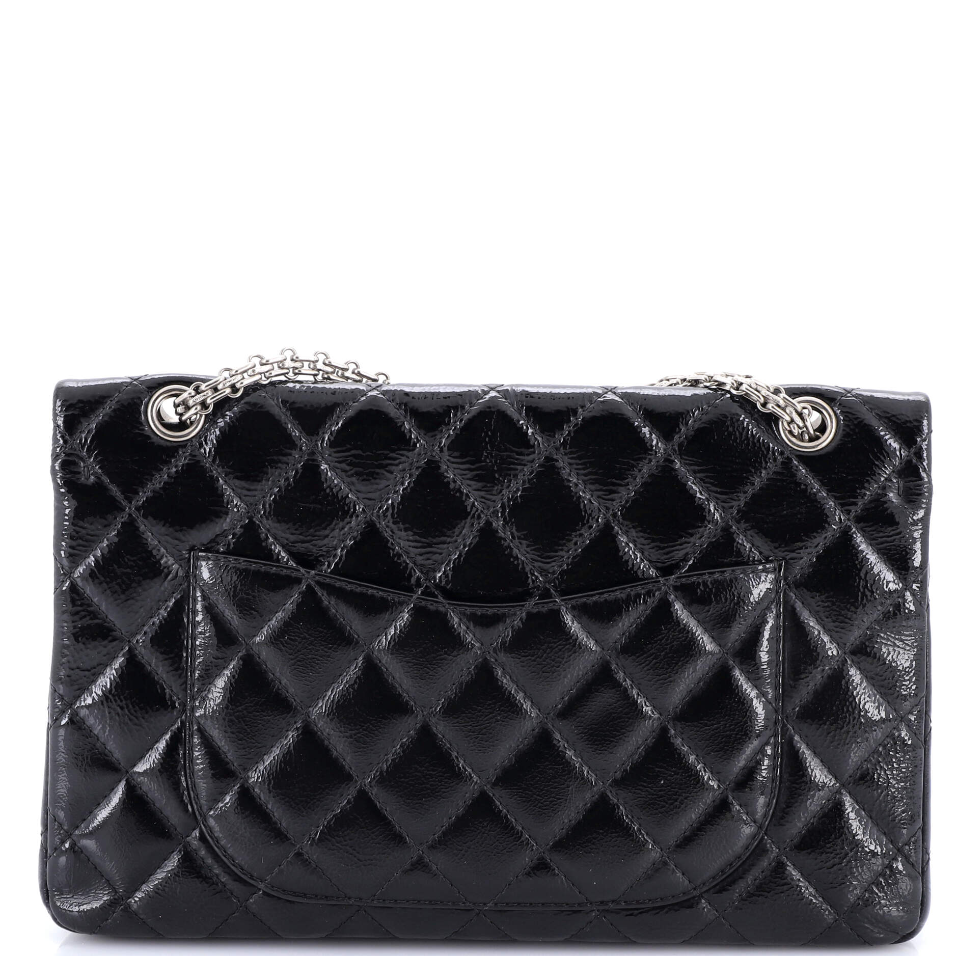 Reissue 2.55 Flap Bag Quilted Crinkled Patent 227