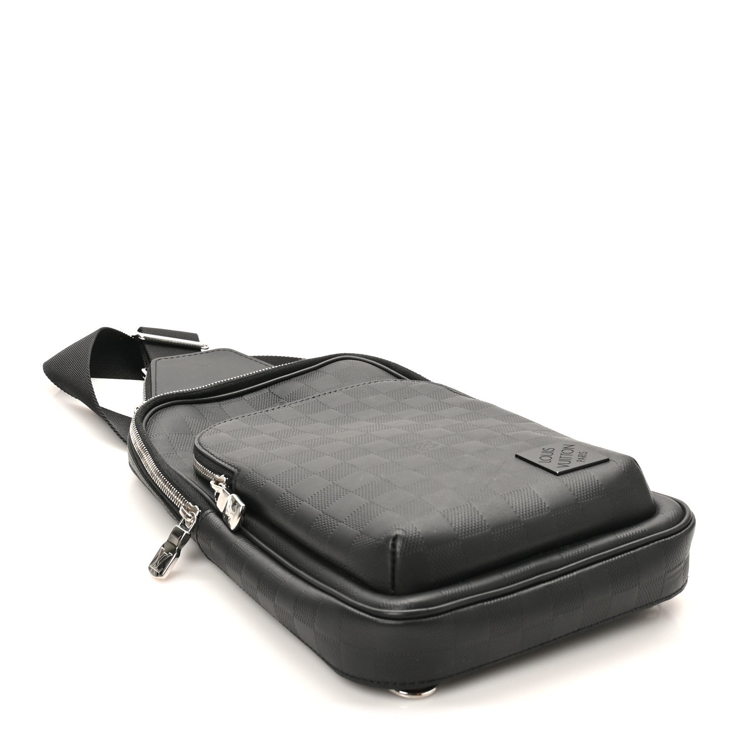 Damier Infini Avenue Sling Bag NM Onyx