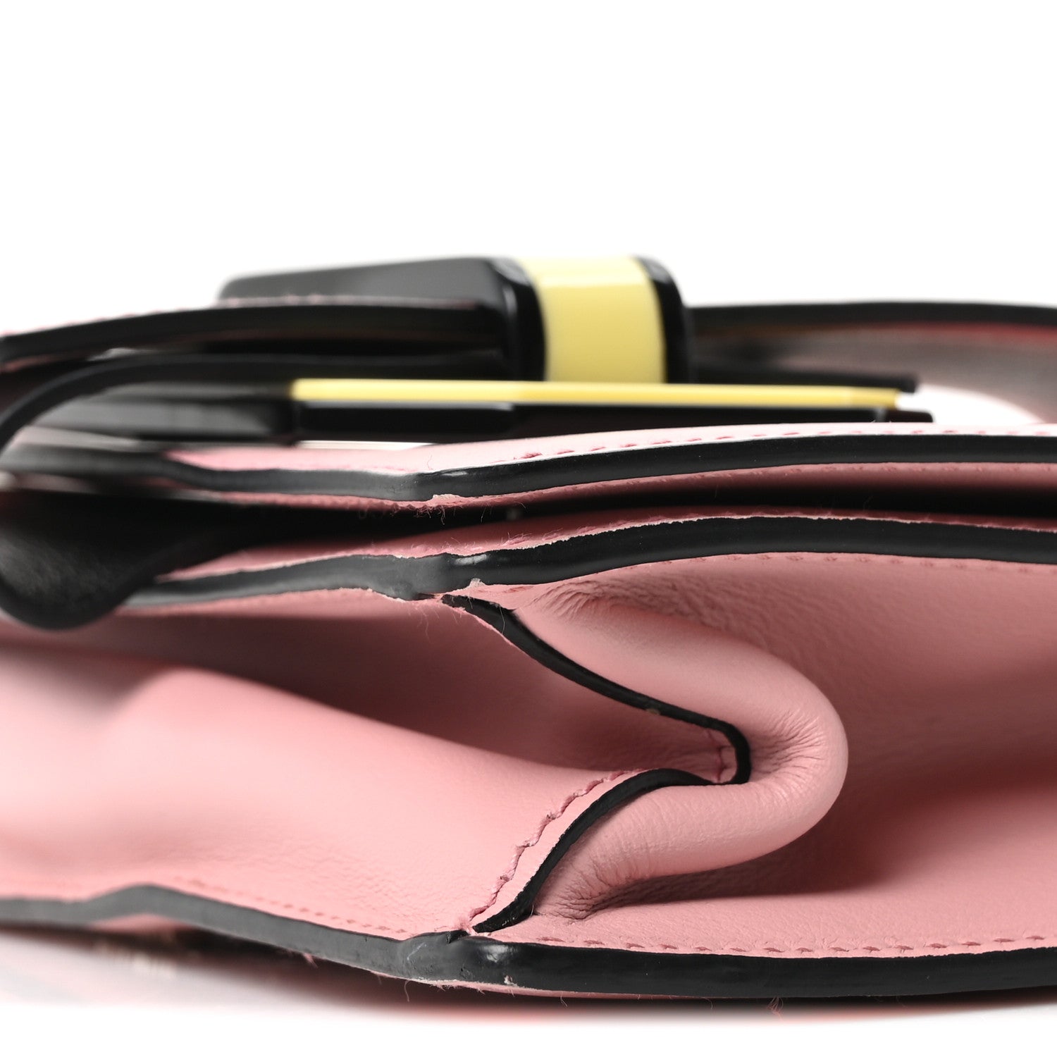 City Calf Plex Ribbon Bag Pesco Giallo